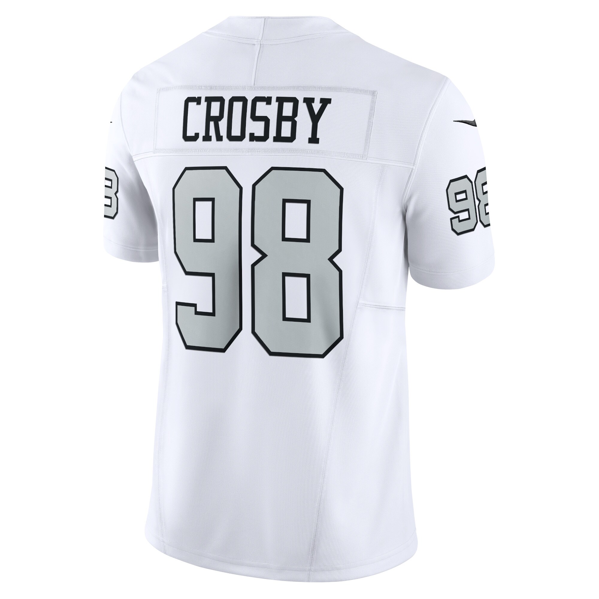 Maxx Crosby Las Vegas Raiders Nike Vapor F.U.S.E. Limited Jersey - White