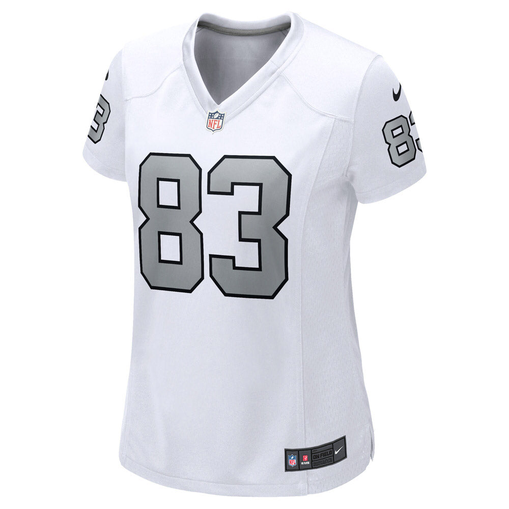 Women's Las Vegas Raiders Darren Waller Alternate Game Jersey White