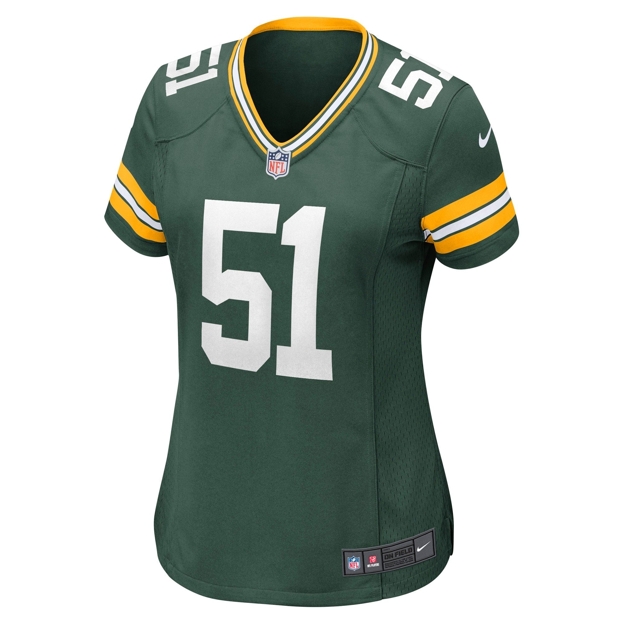 Women's Nike Krys Barnes Green Green Bay Packers Game Player Jersey