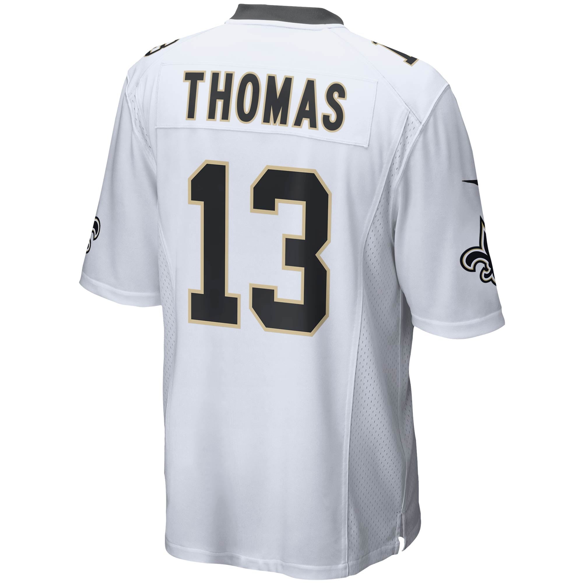 Men's Nike Michael Thomas White New Orleans Saints Game Player Jersey