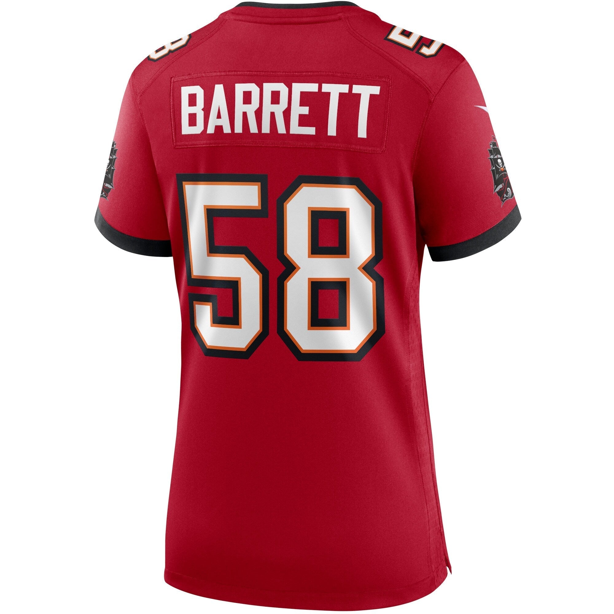 Women's Nike Shaquil Barrett Red Tampa Bay Buccaneers Game Jersey