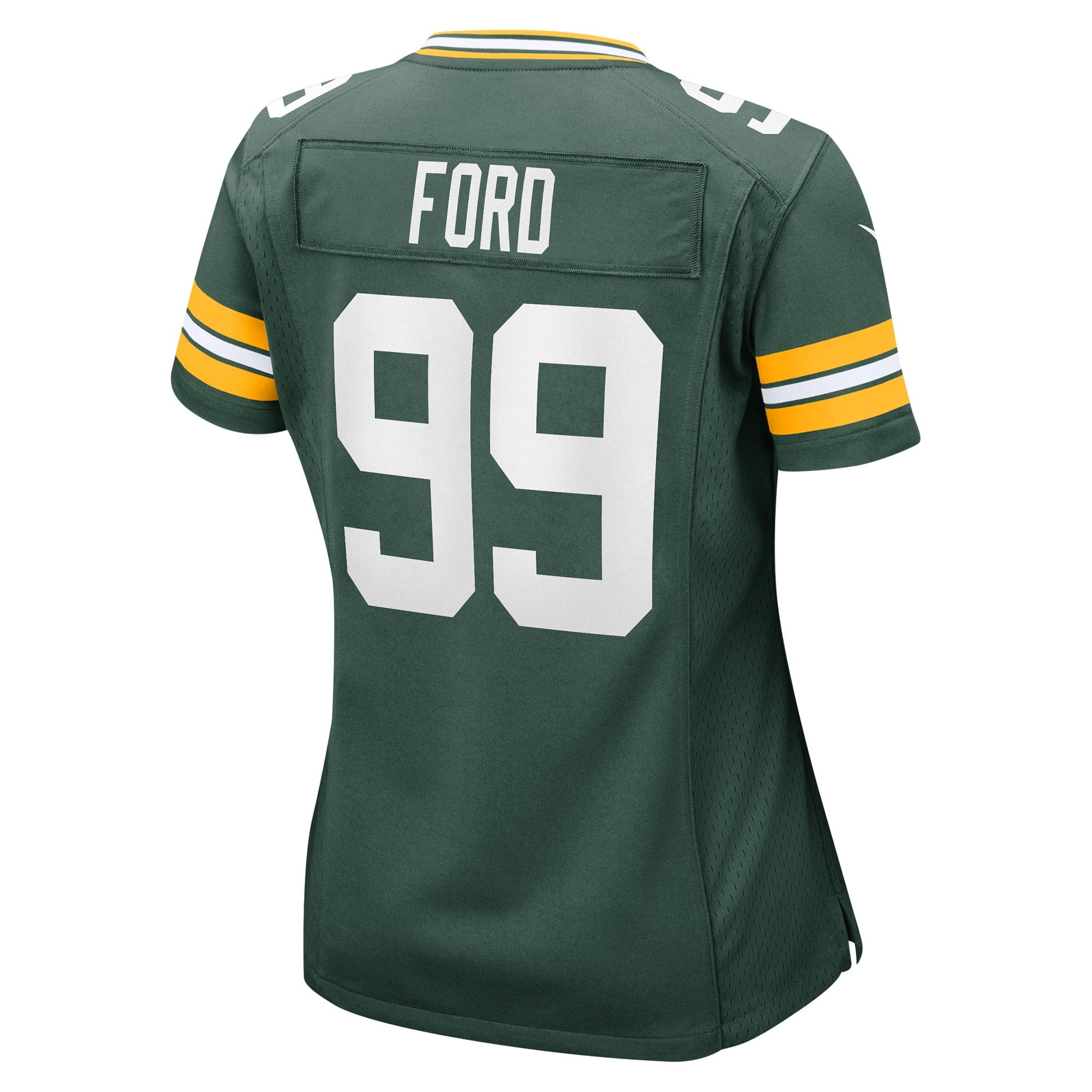 Women's Nike Jonathan Ford Green Green Bay Packers Player Game Jersey