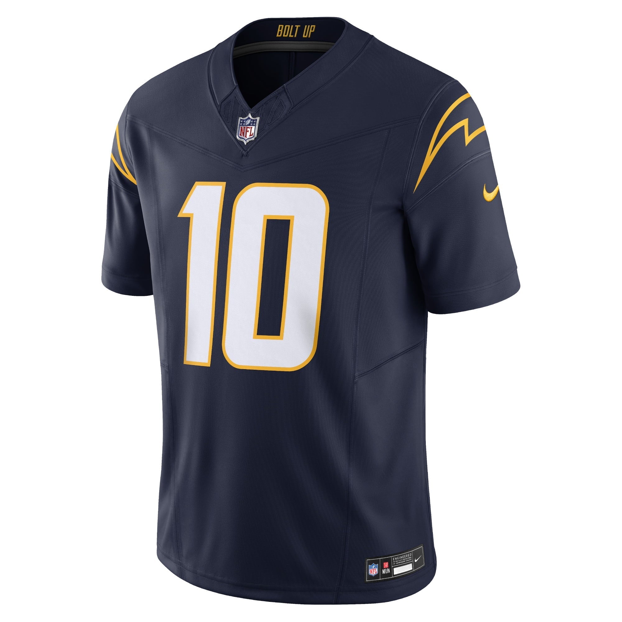 Men's Nike Justin Herbert Navy Los Angeles Chargers Vapor F.U.S.E. Limited Jersey