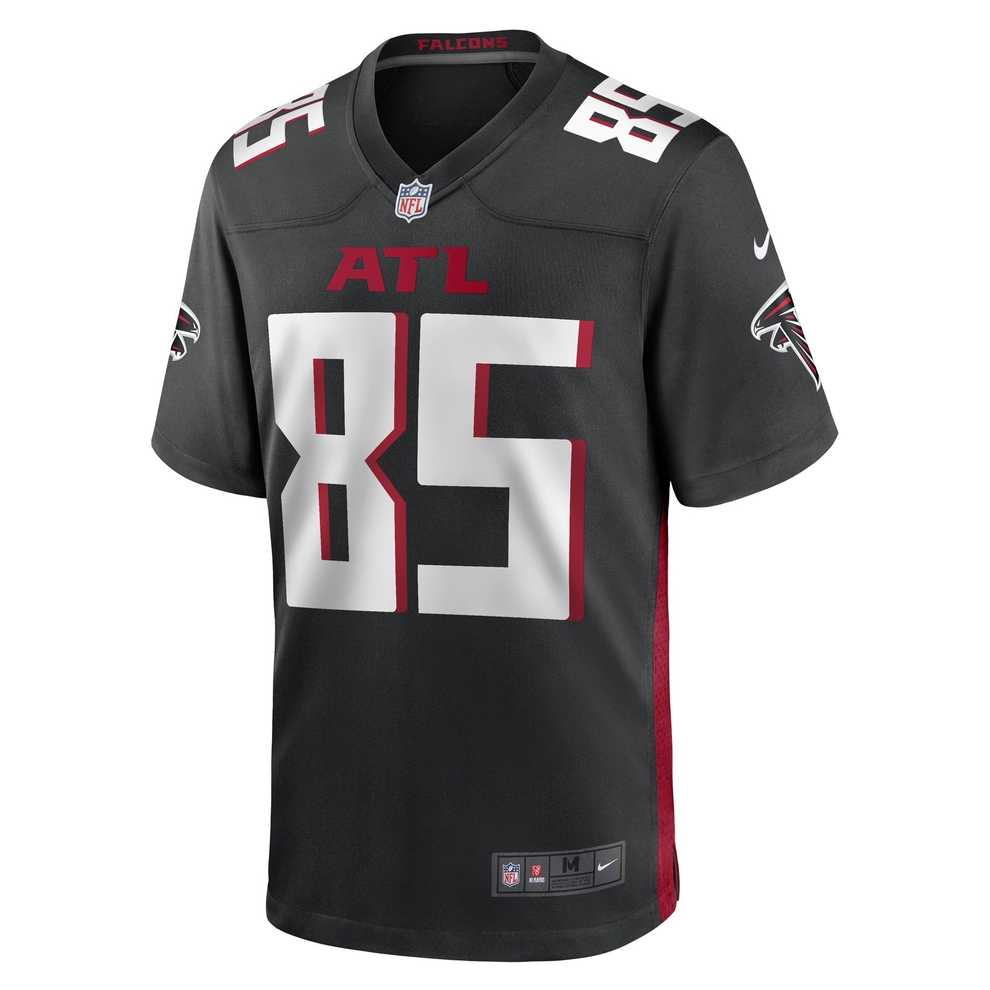 Men's Nike MyCole Pruitt Black Atlanta Falcons Game Player Jersey