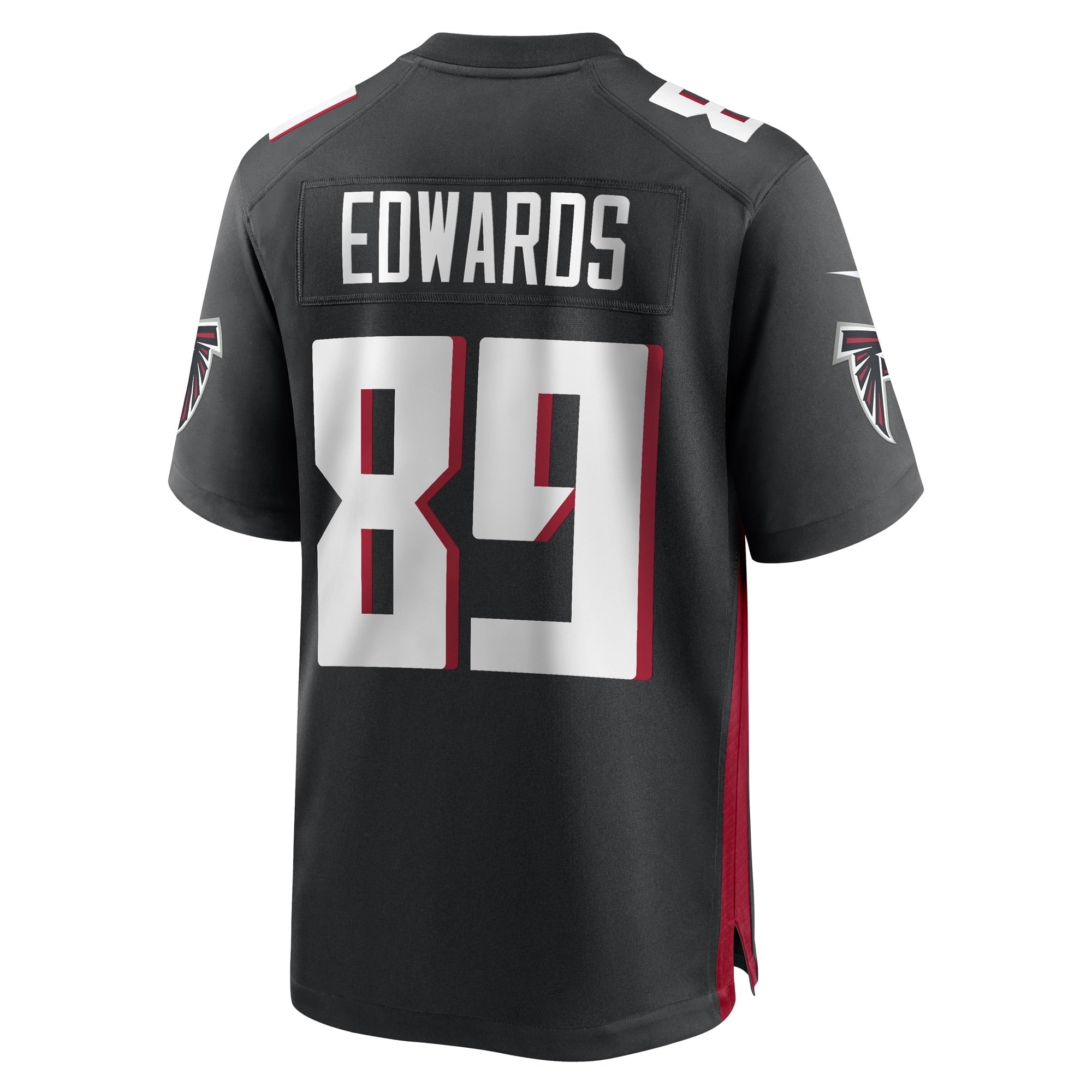 Men's Nike Bryan Edwards Black Atlanta Falcons Game Player Jersey