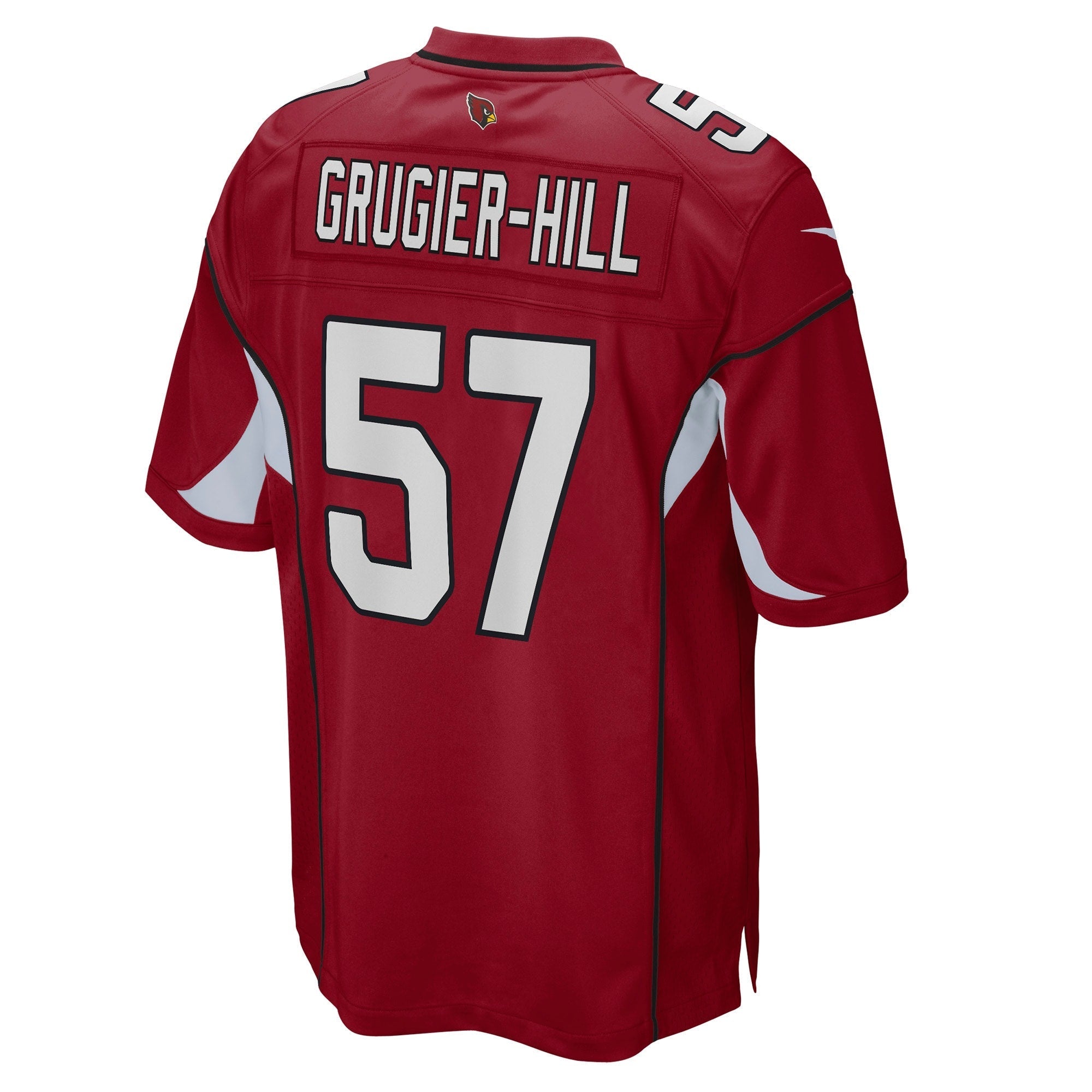 Men's Nike Kamu Grugier-Hill Cardinal Arizona Cardinals Game Player Jersey