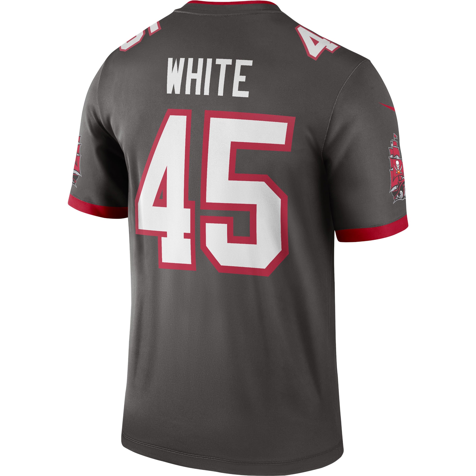 Devin White Tampa Bay Buccaneers Nike Alternate Legend Jersey - Pewter