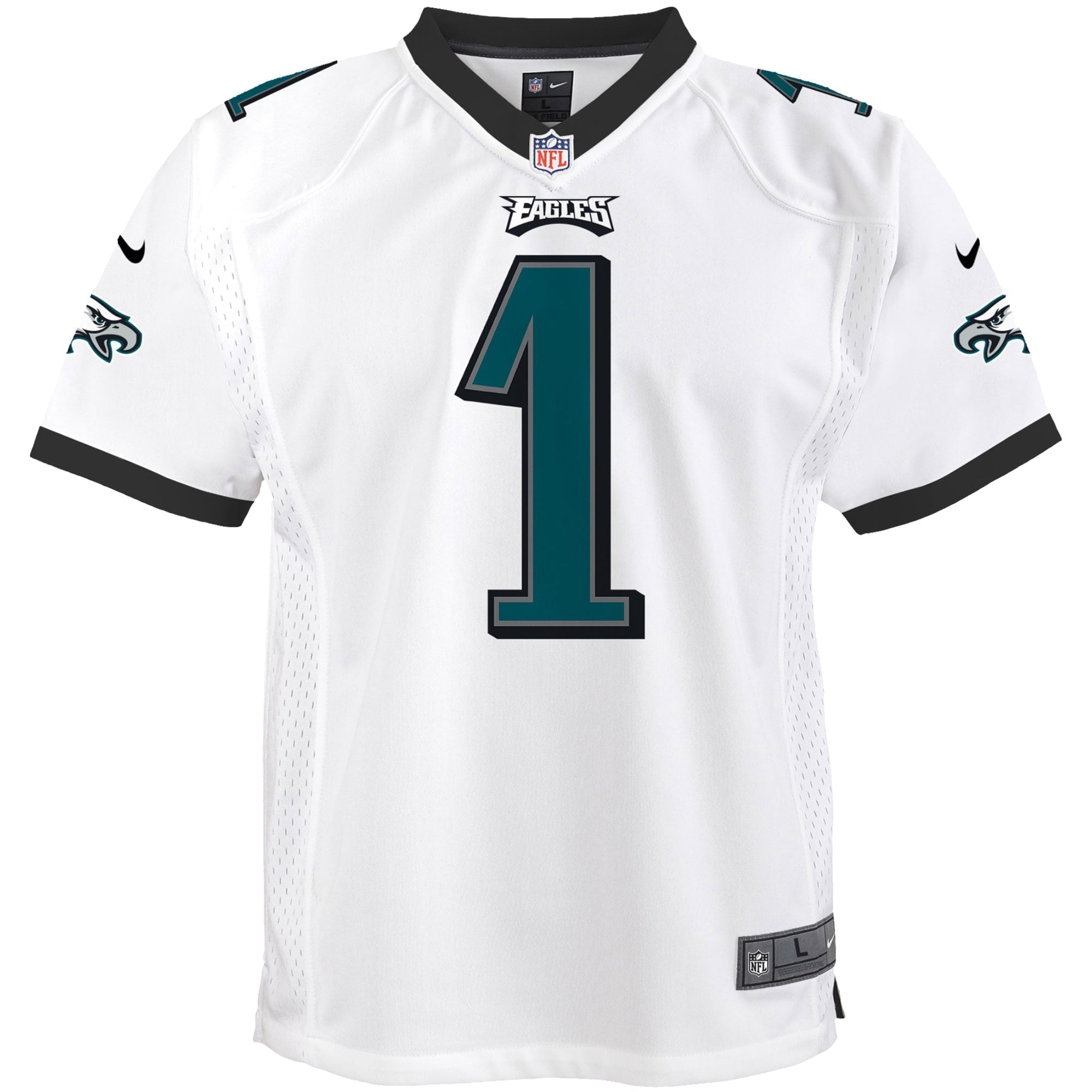 Youth Nike Jalen Hurts White Philadelphia Eagles Game Jersey