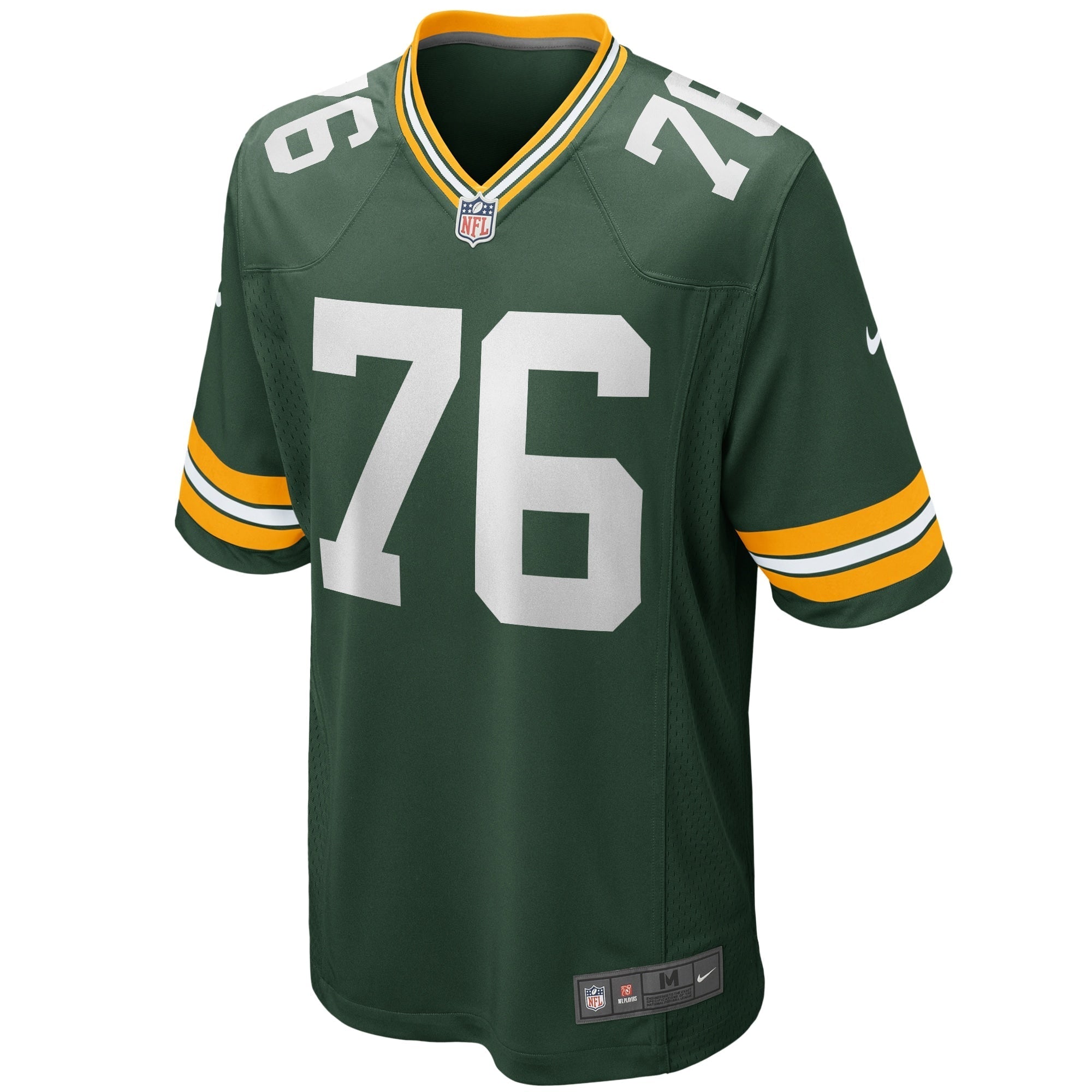 Men's Nike Jon Runyan Green Green Bay Packers Player Game Jersey