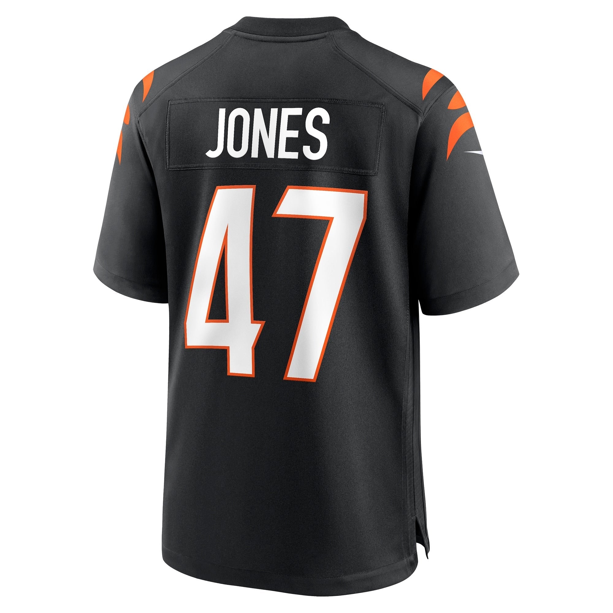 Men's Nike Keandre Jones Black Cincinnati Bengals Game Jersey
