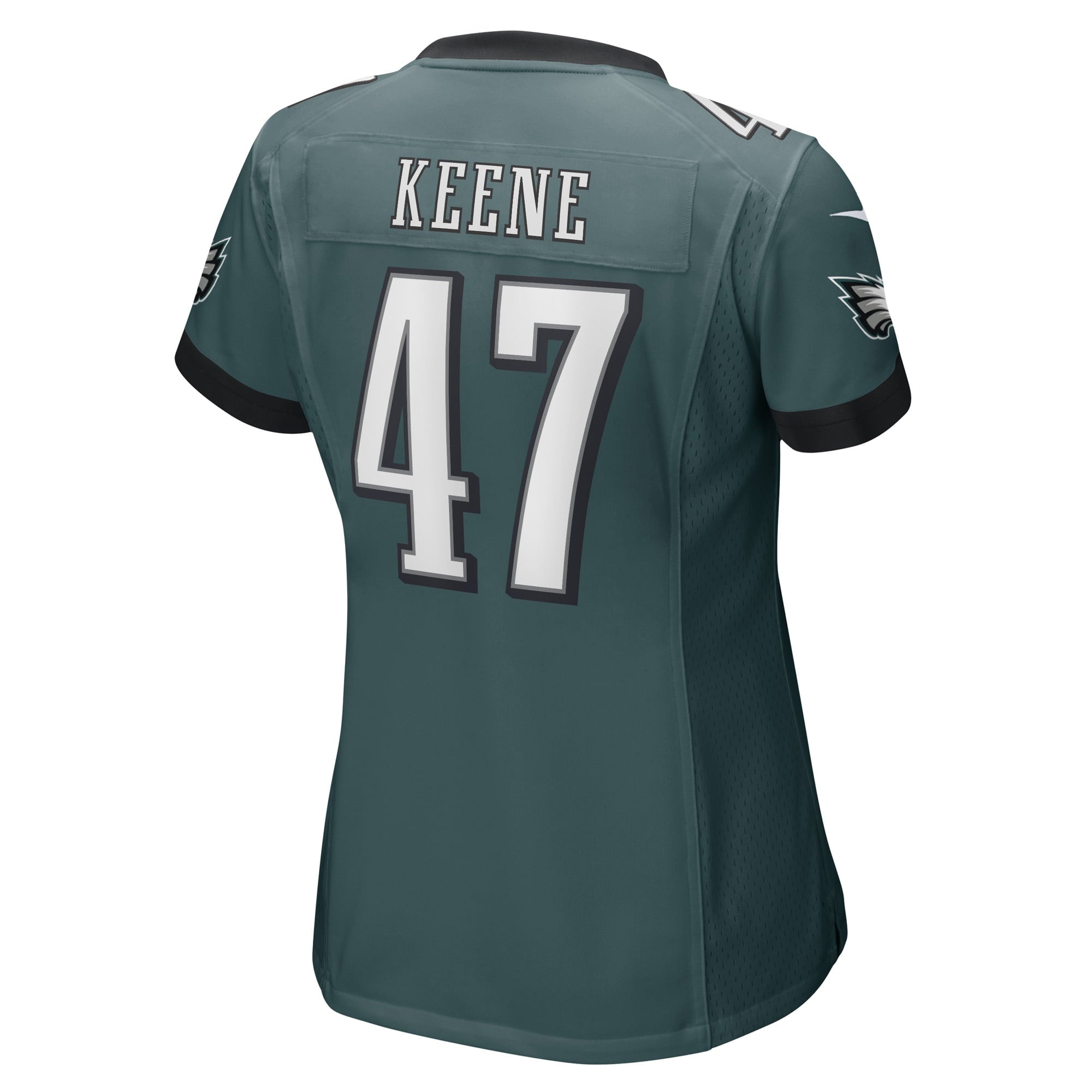 Women's Nike Dalton Keene Midnight Green Philadelphia Eagles Game Player Jersey