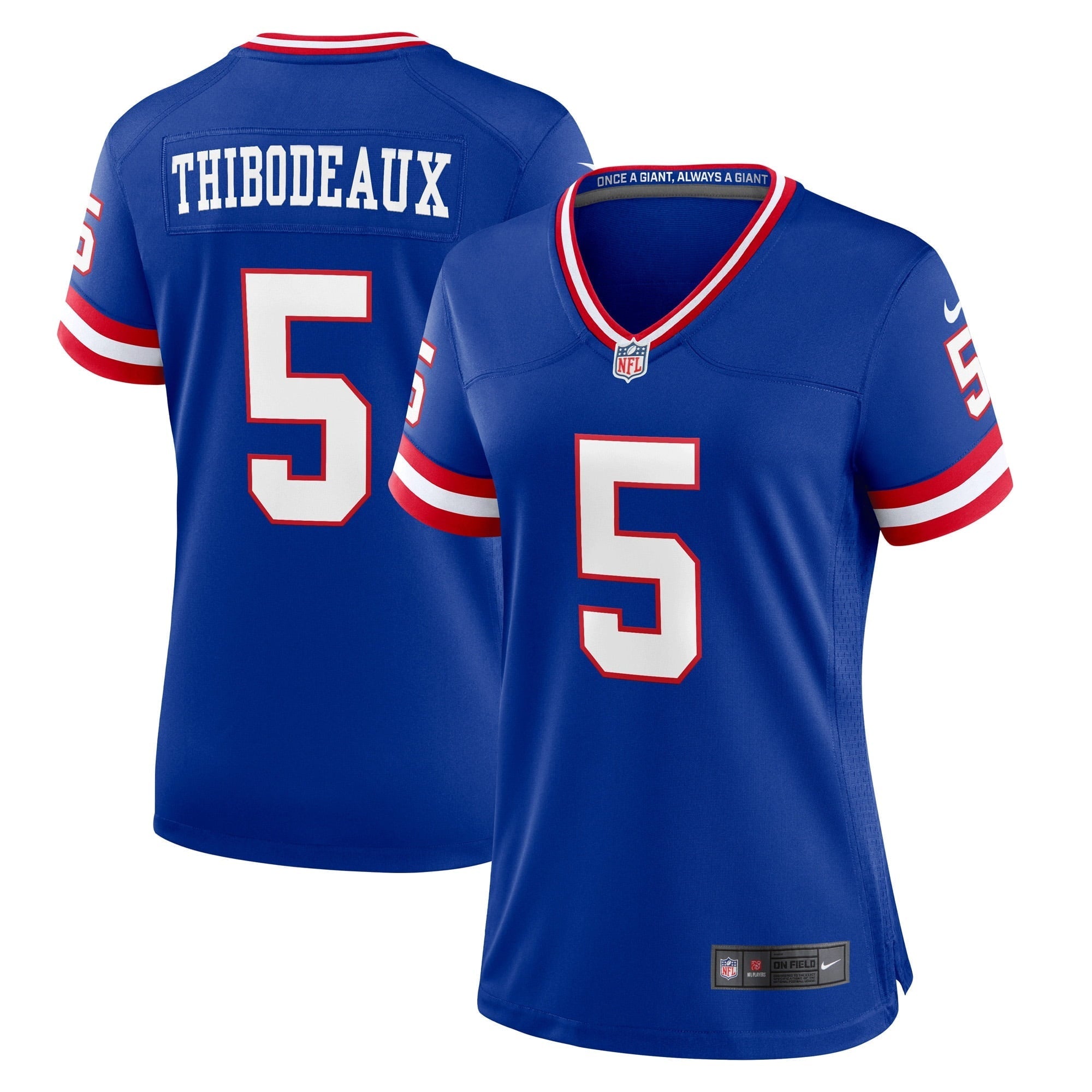 Women's Nike Kayvon Thibodeaux Royal New York Giants Classic Player Game Jersey