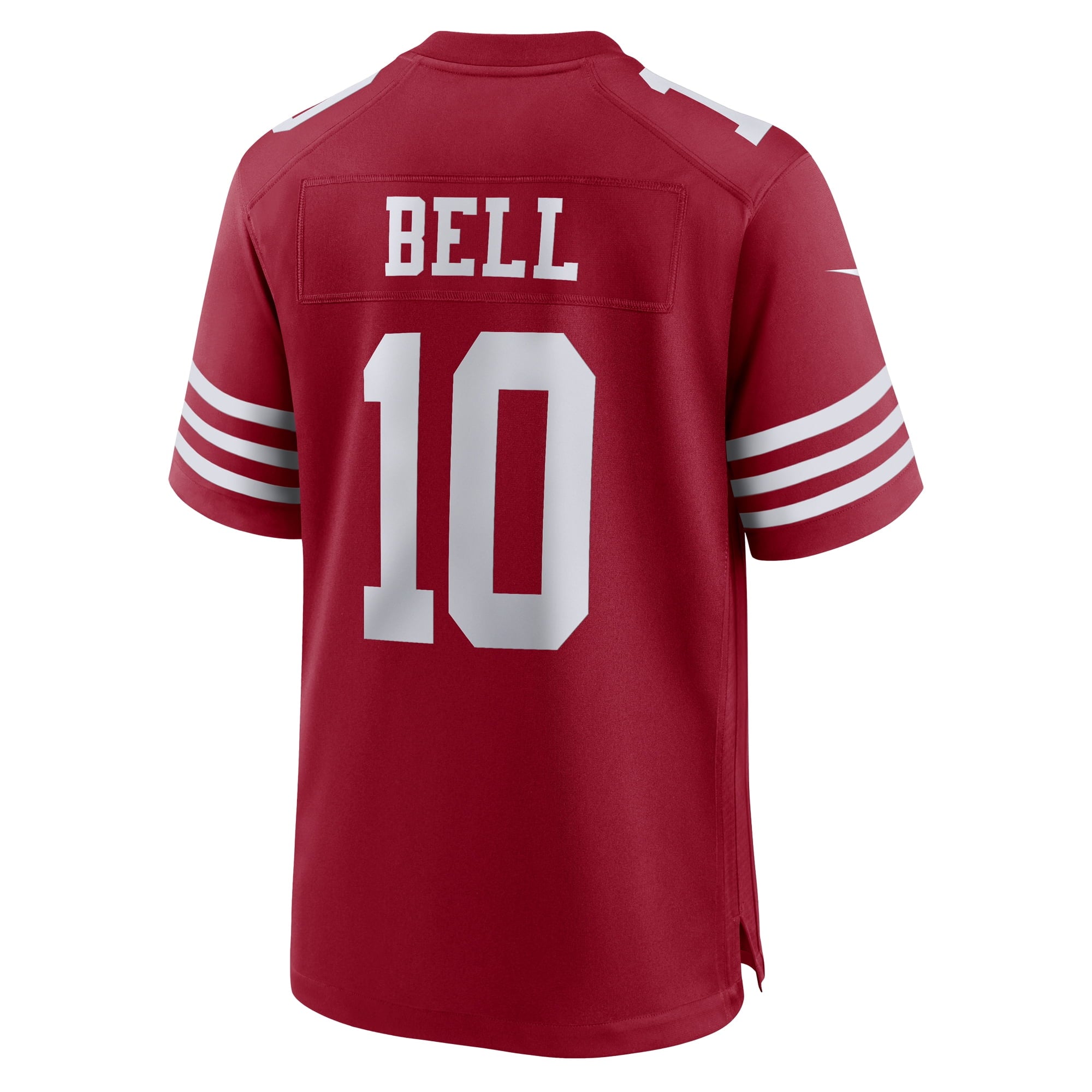 Men's Nike Ronnie Bell Scarlet San Francisco 49ers Team Game Jersey