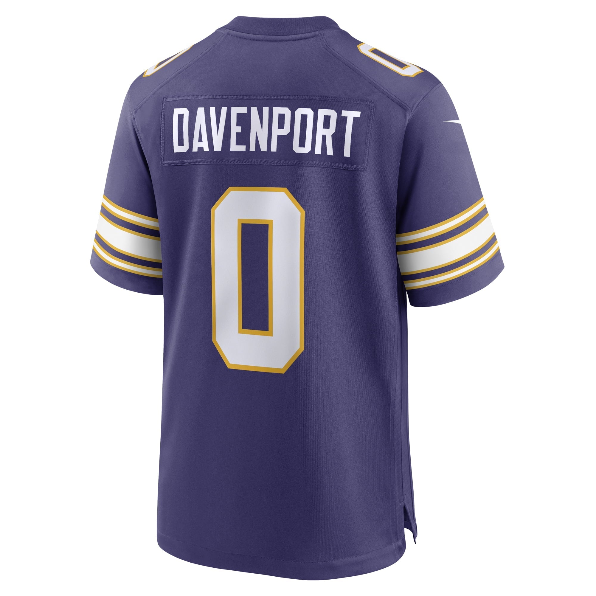 Men's Nike Marcus Davenport Purple Minnesota Vikings Classic Player Game Jersey