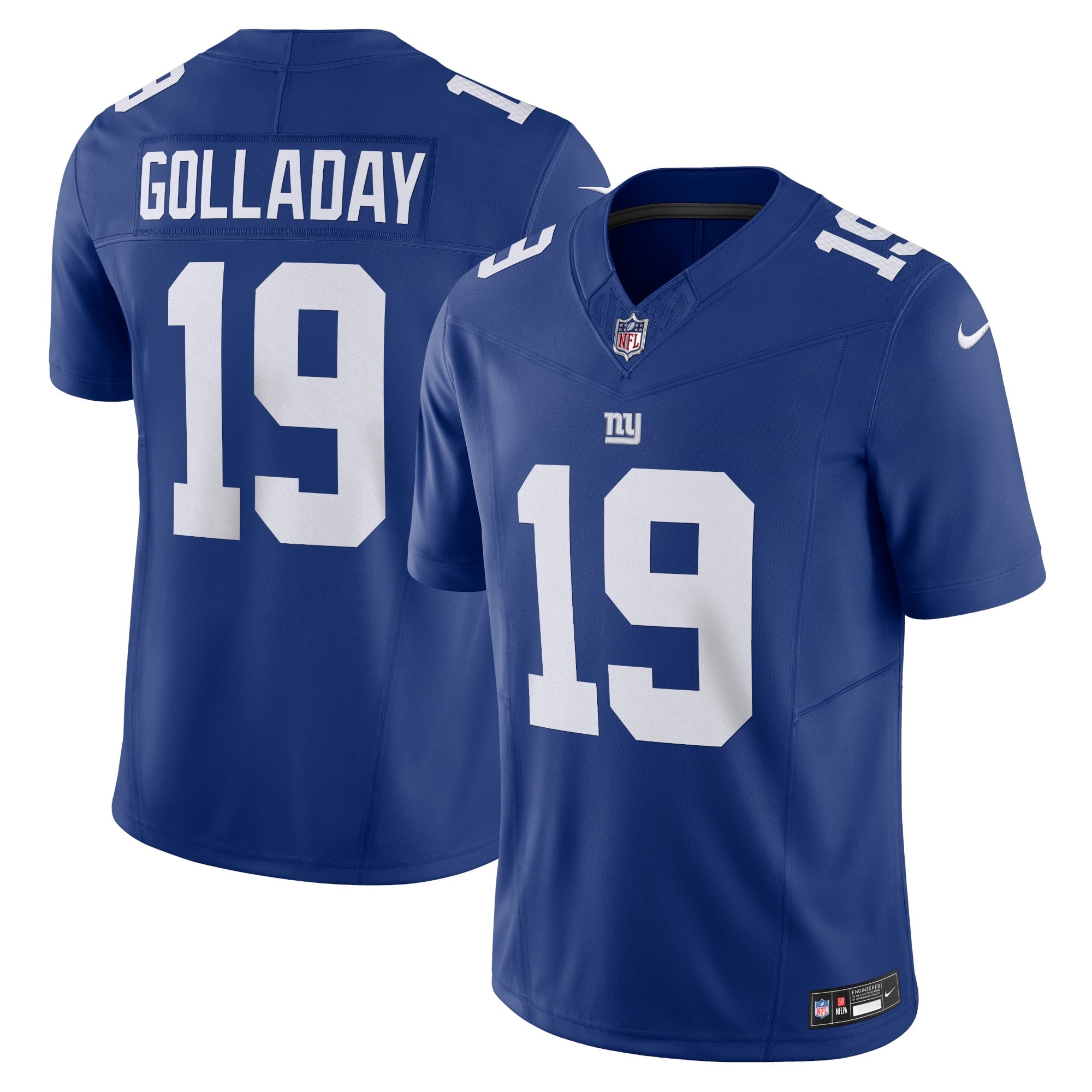 Men's Nike Kenny Golladay Royal New York Giants Vapor F.U.S.E. Limited Jersey