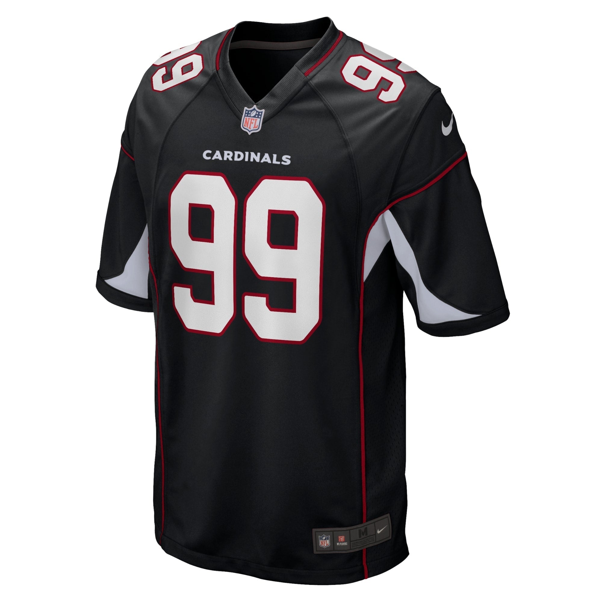 Men's Nike J.J. Watt Black Arizona Cardinals Player Game Jersey