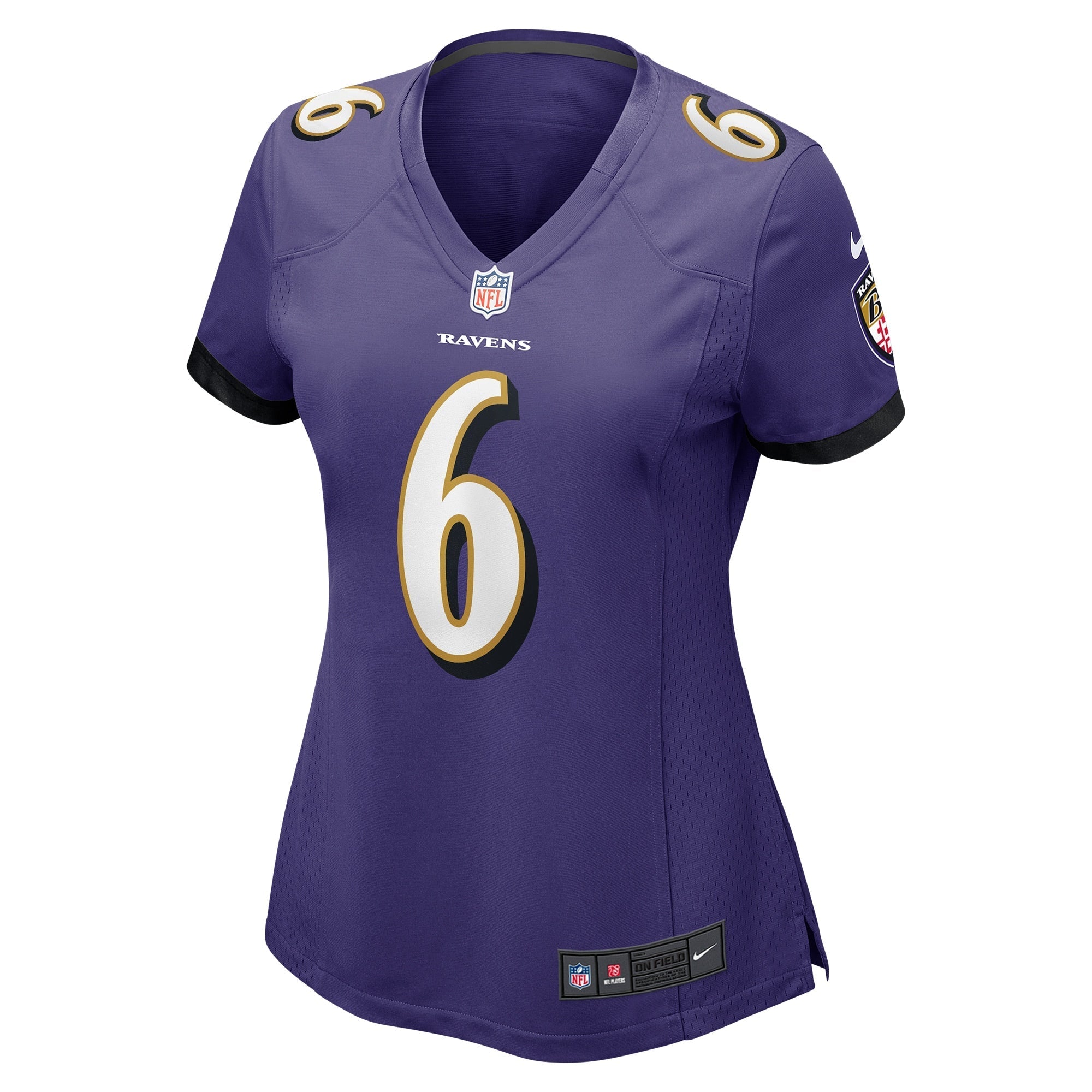 Women's Nike Patrick Queen Purple Baltimore Ravens Game Player Jersey