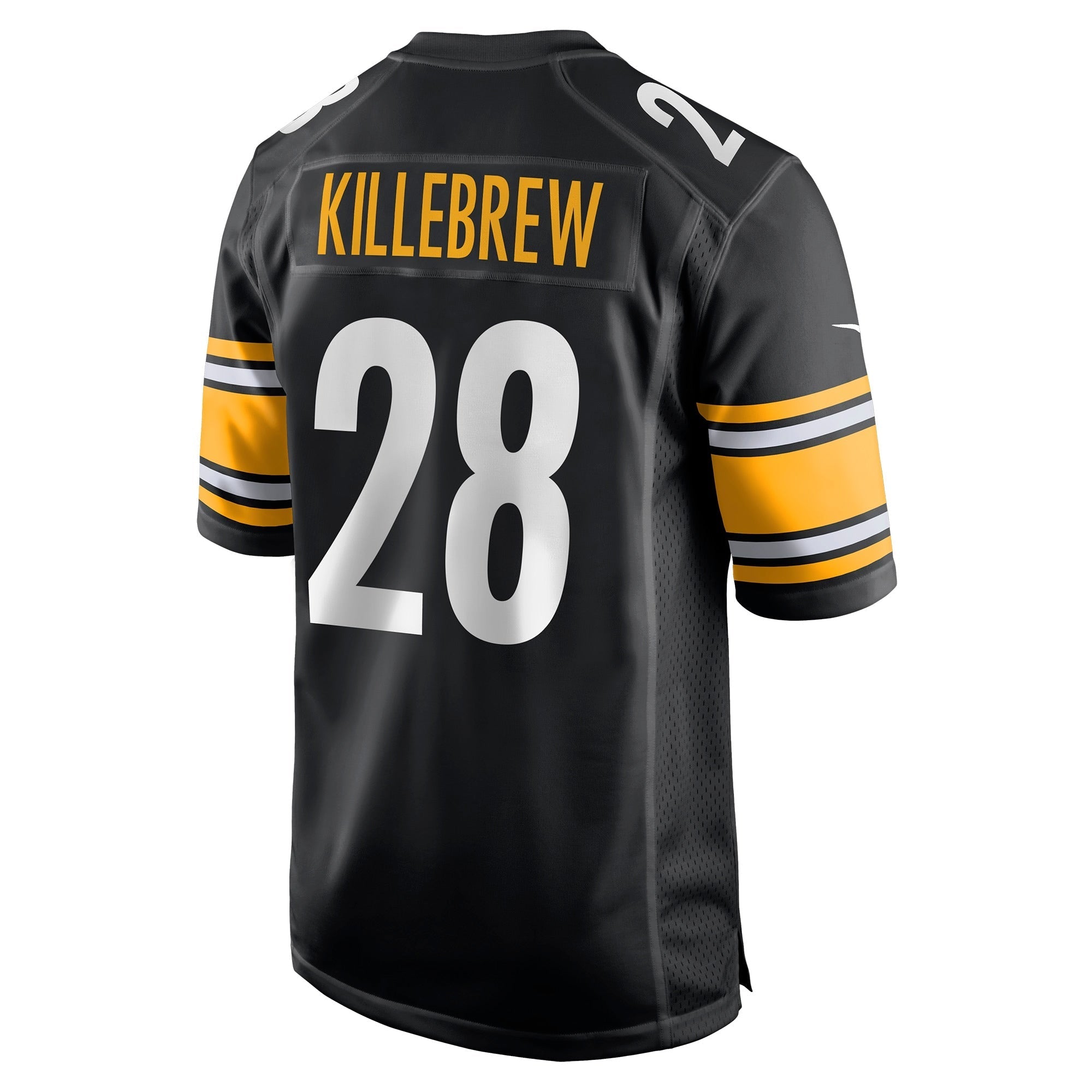 Men's Nike Miles Killebrew Black Pittsburgh Steelers Game Jersey
