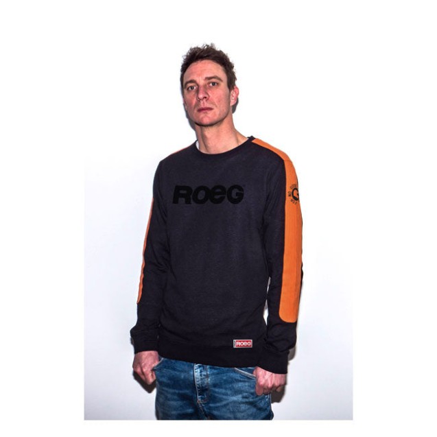 Outlet ROEG ‘Randy’ Mesh Jersey – Black/Orange S
