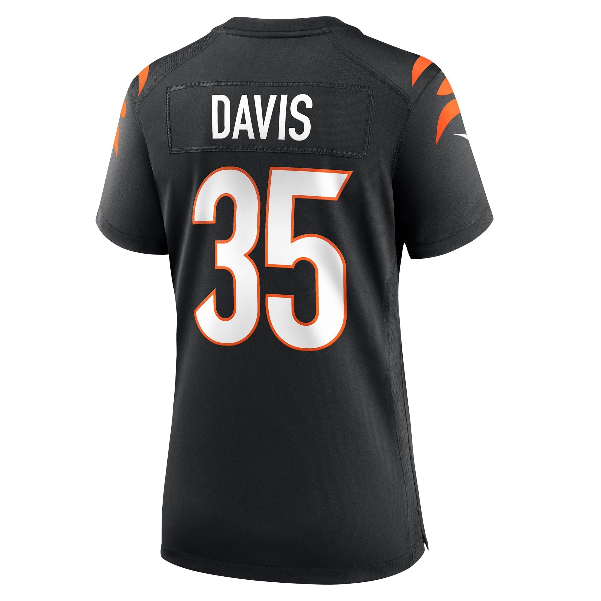 Women's Nike Jalen Davis Black Cincinnati Bengals Game Player Jersey