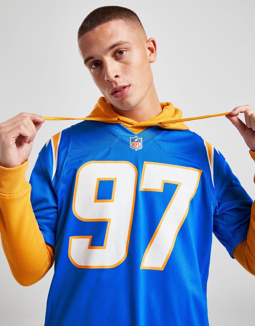 Outlet Nike NFL LA Chargers Bosa #97 Game Jersey Blå S