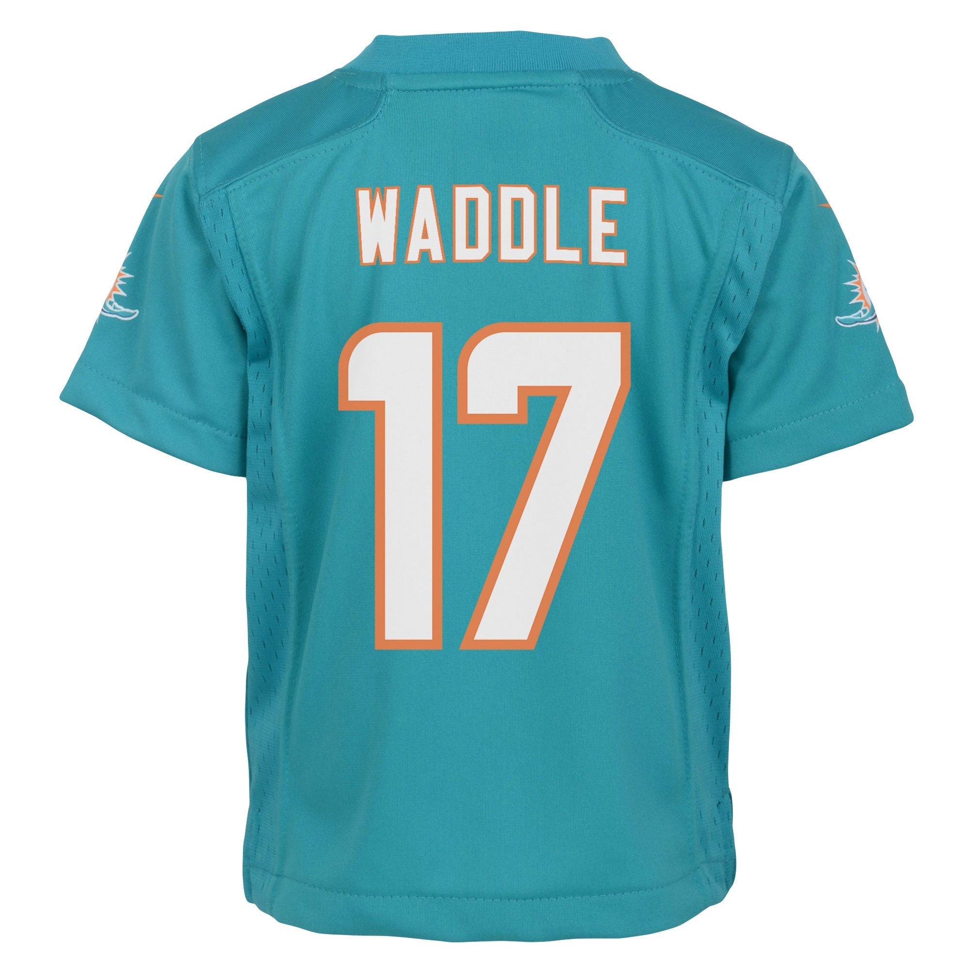 Preschool Nike Jaylen Waddle Aqua Miami Dolphins Game Jersey