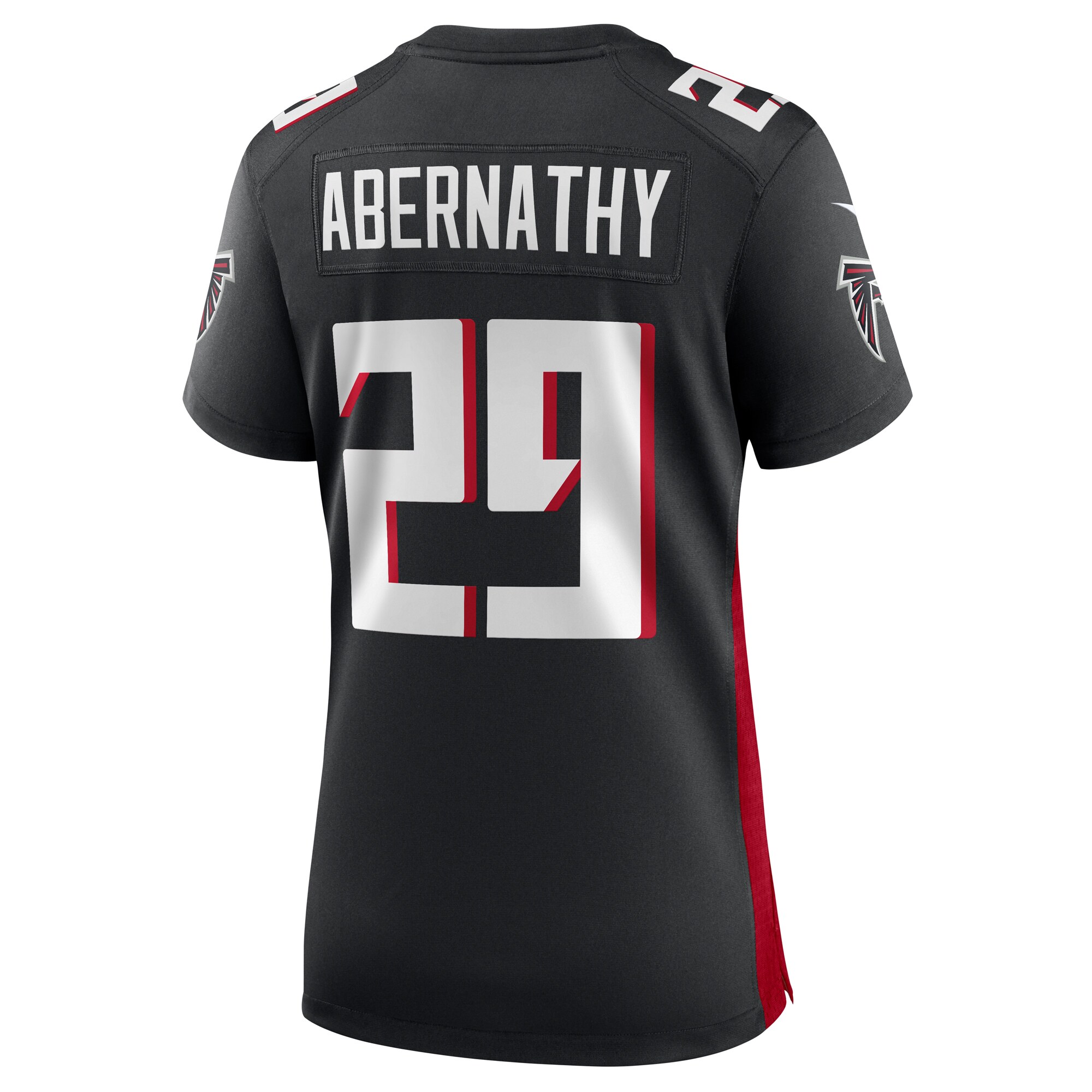 Micah Abernathy Atlanta Falcons Nike Women's Team Game Jersey -  Black