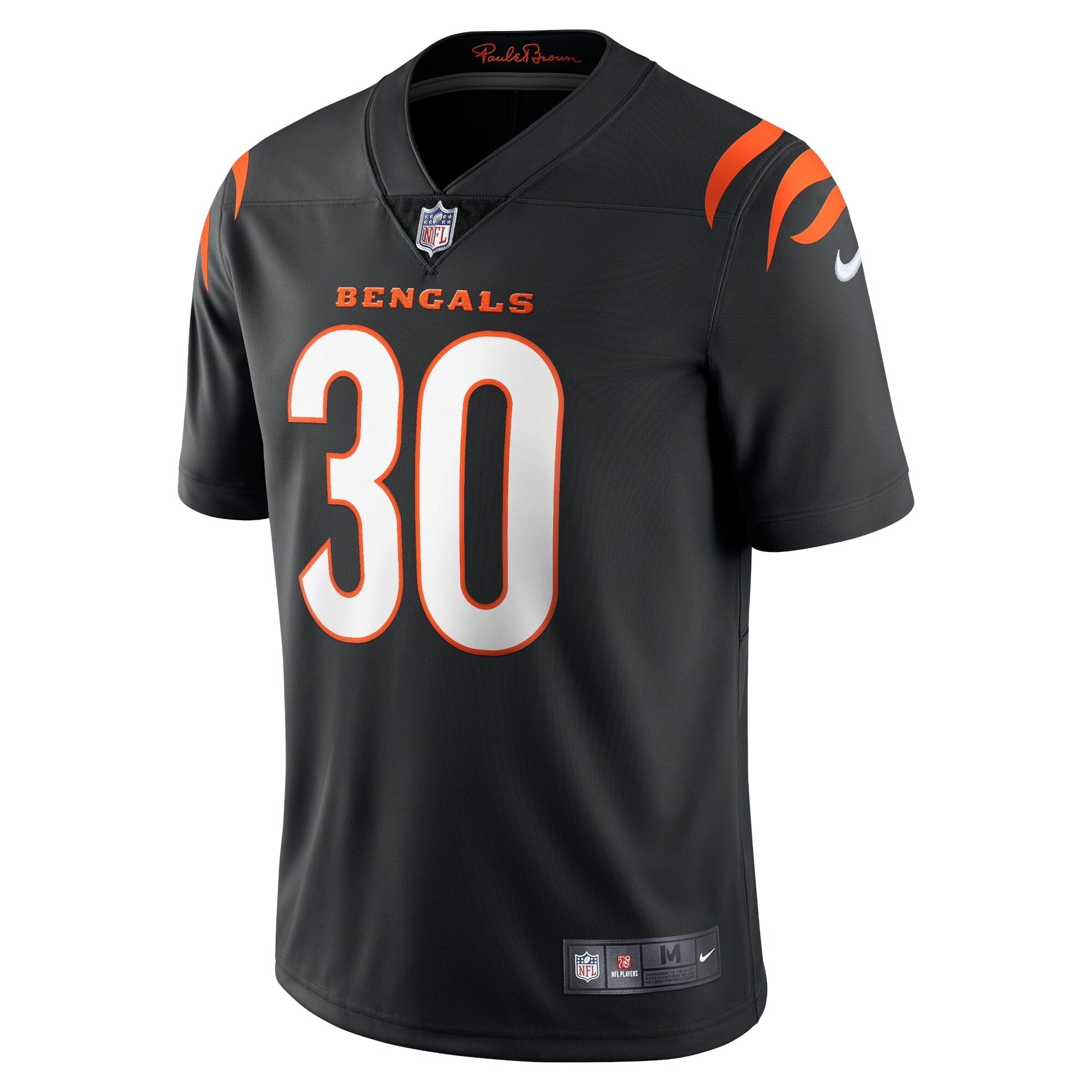Men's Nike Jessie Bates III Black Cincinnati Bengals Vapor Limited Jersey