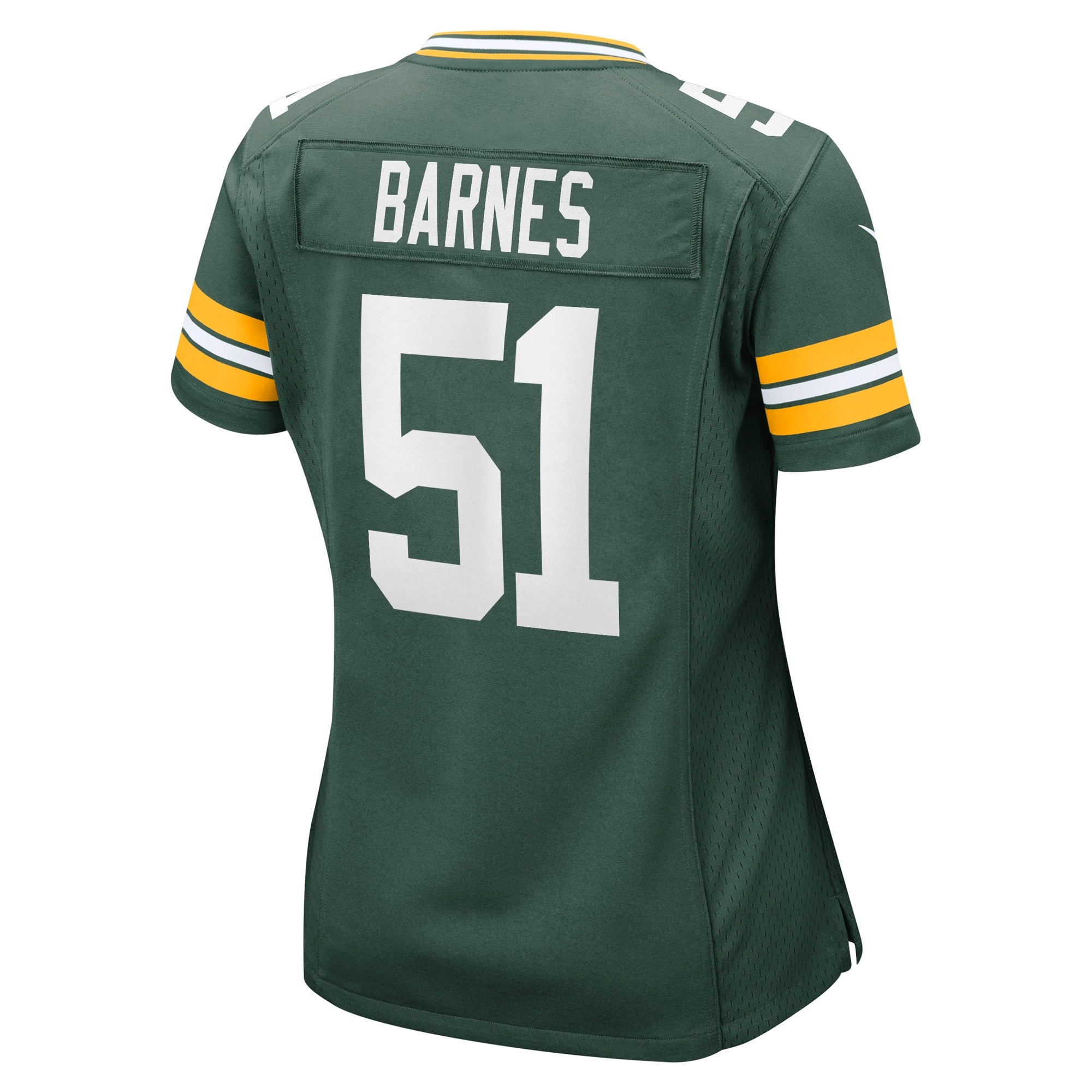 Women's Nike Krys Barnes Green Green Bay Packers Game Player Jersey