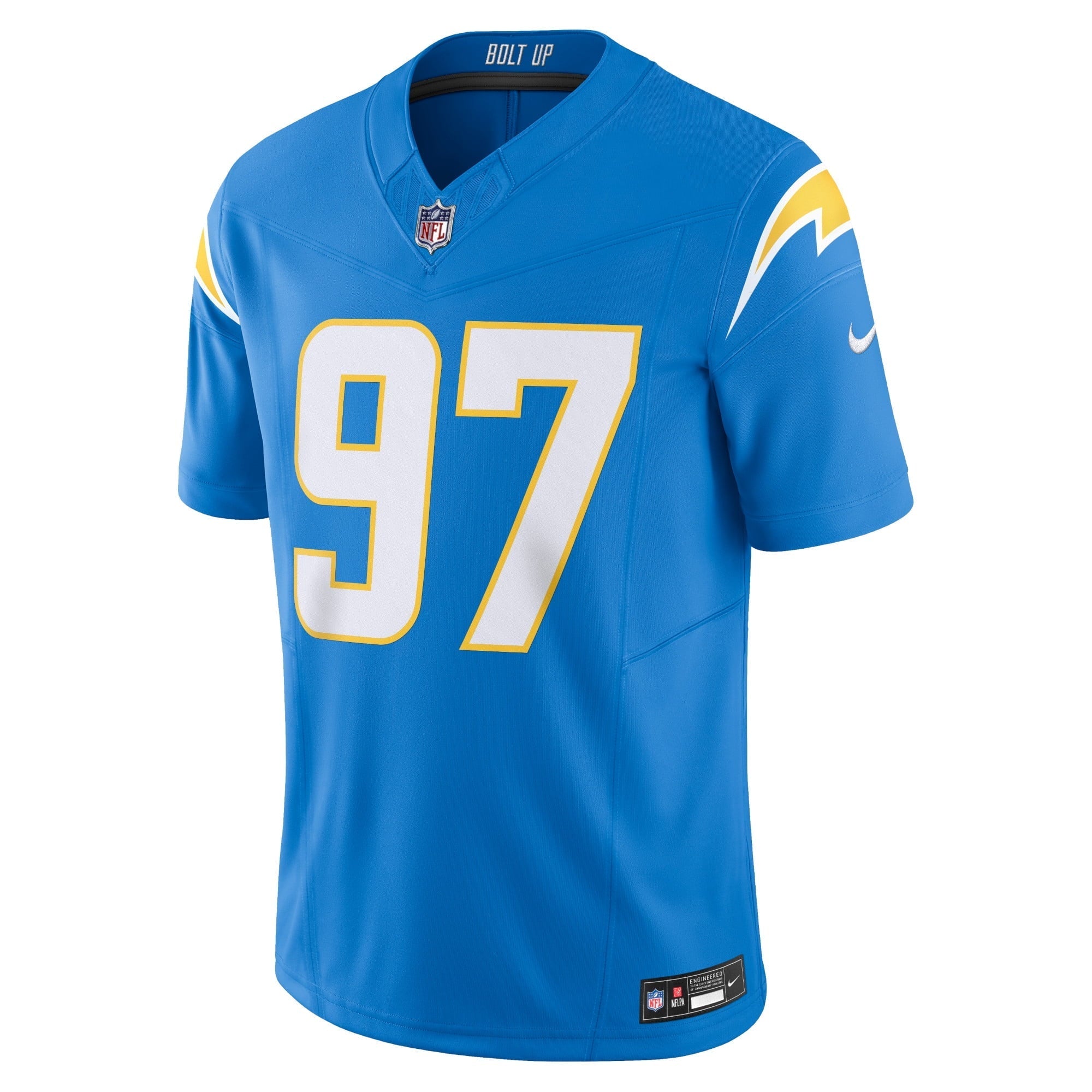 Men's Nike Joey Bosa Powder Blue Los Angeles Chargers Vapor F.U.S.E. Limited Jersey