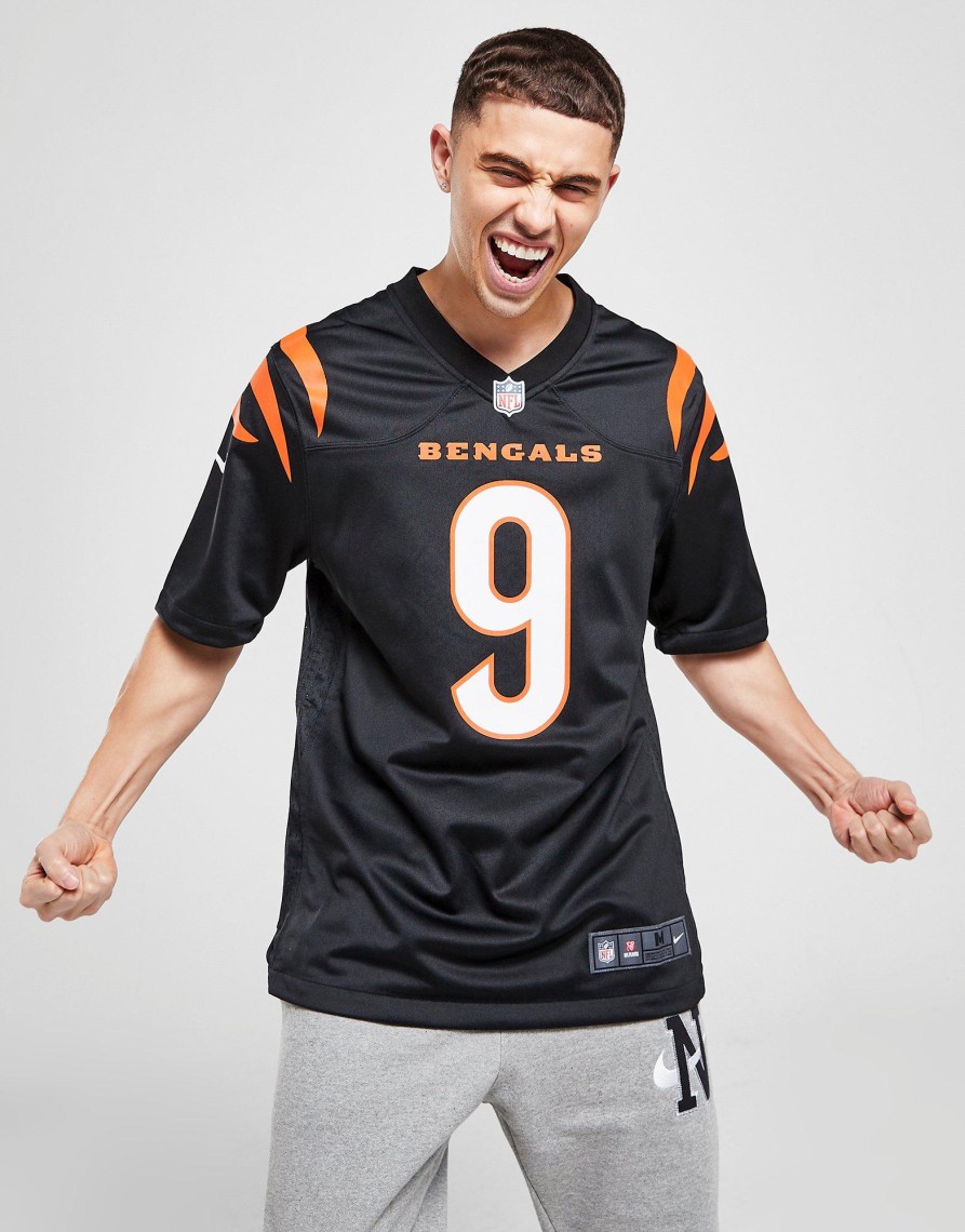 Sale Nike NFL Cincinnati Bengals Burrow #9 Jersey Sort S