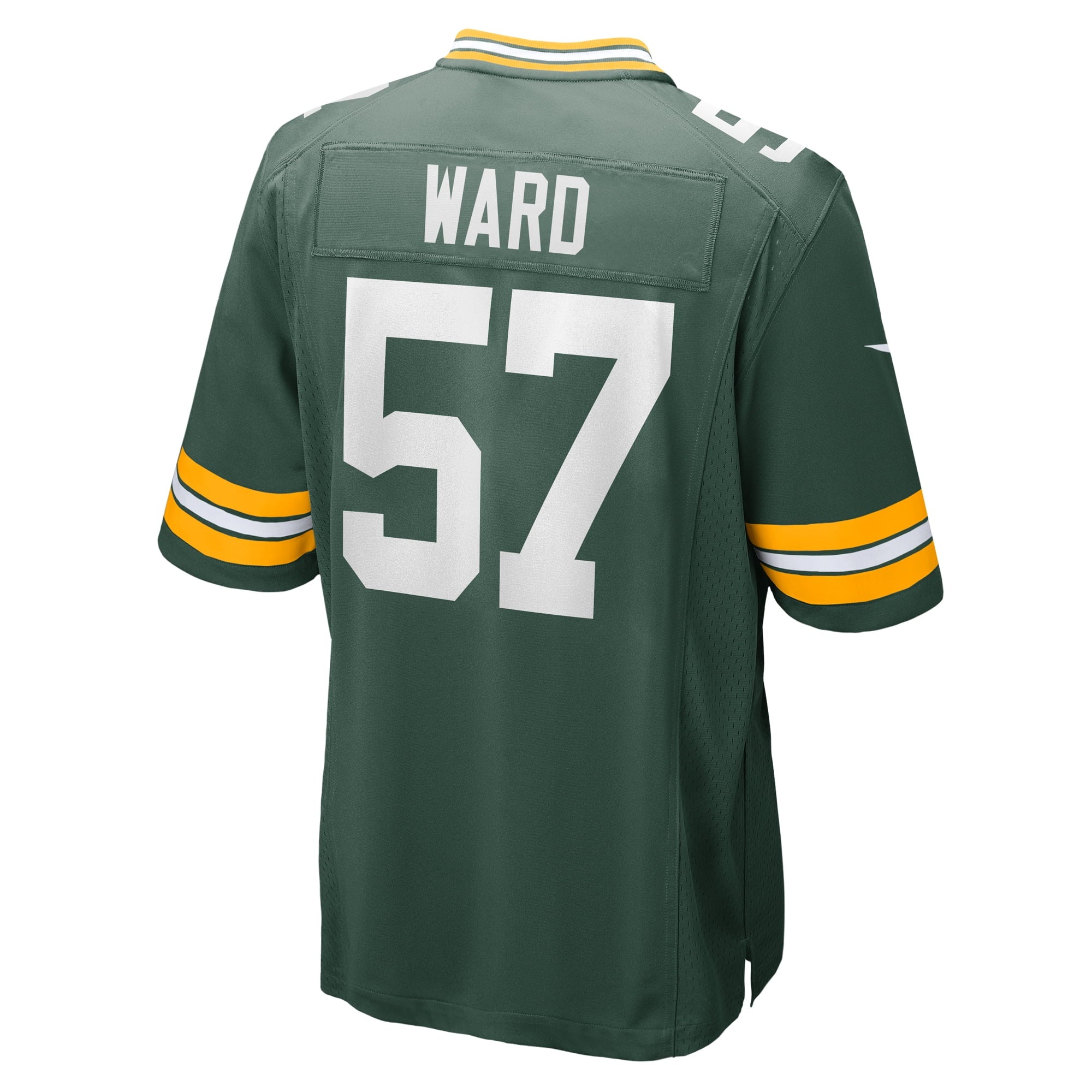 Men's Nike Tim Ward Green Green Bay Packers Home Game Player Jersey