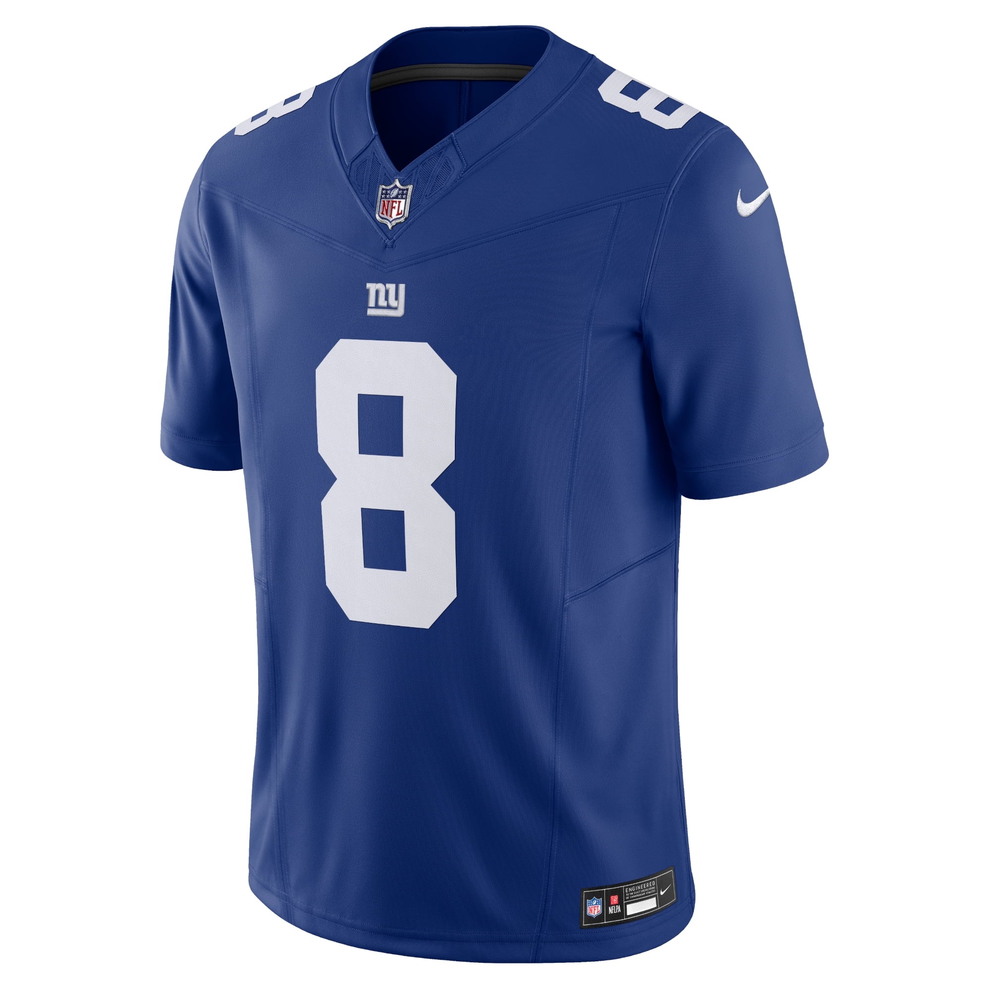 Men's Nike Daniel Jones Royal New York Giants Vapor F.U.S.E. Limited Jersey