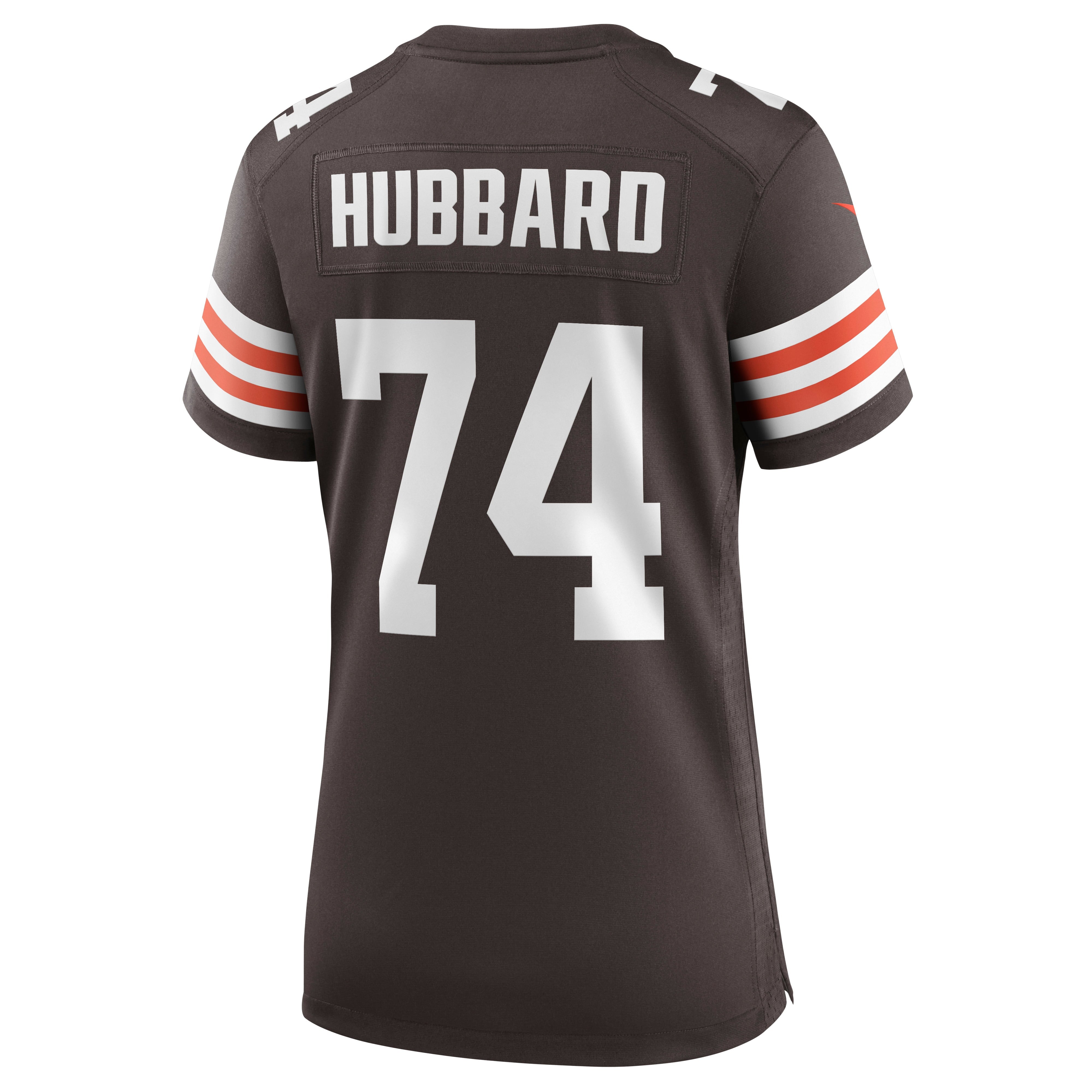 Women's Nike Chris Hubbard Brown Cleveland Browns Game Jersey