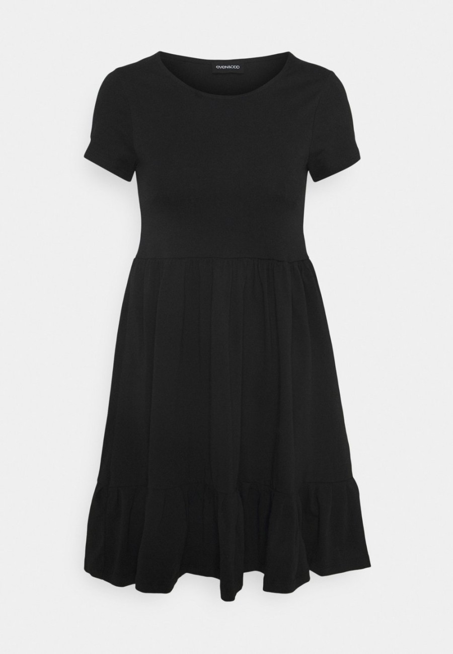 Outlet Prix Sympa Even&Odd Robe en jersey robes col rond femme XS