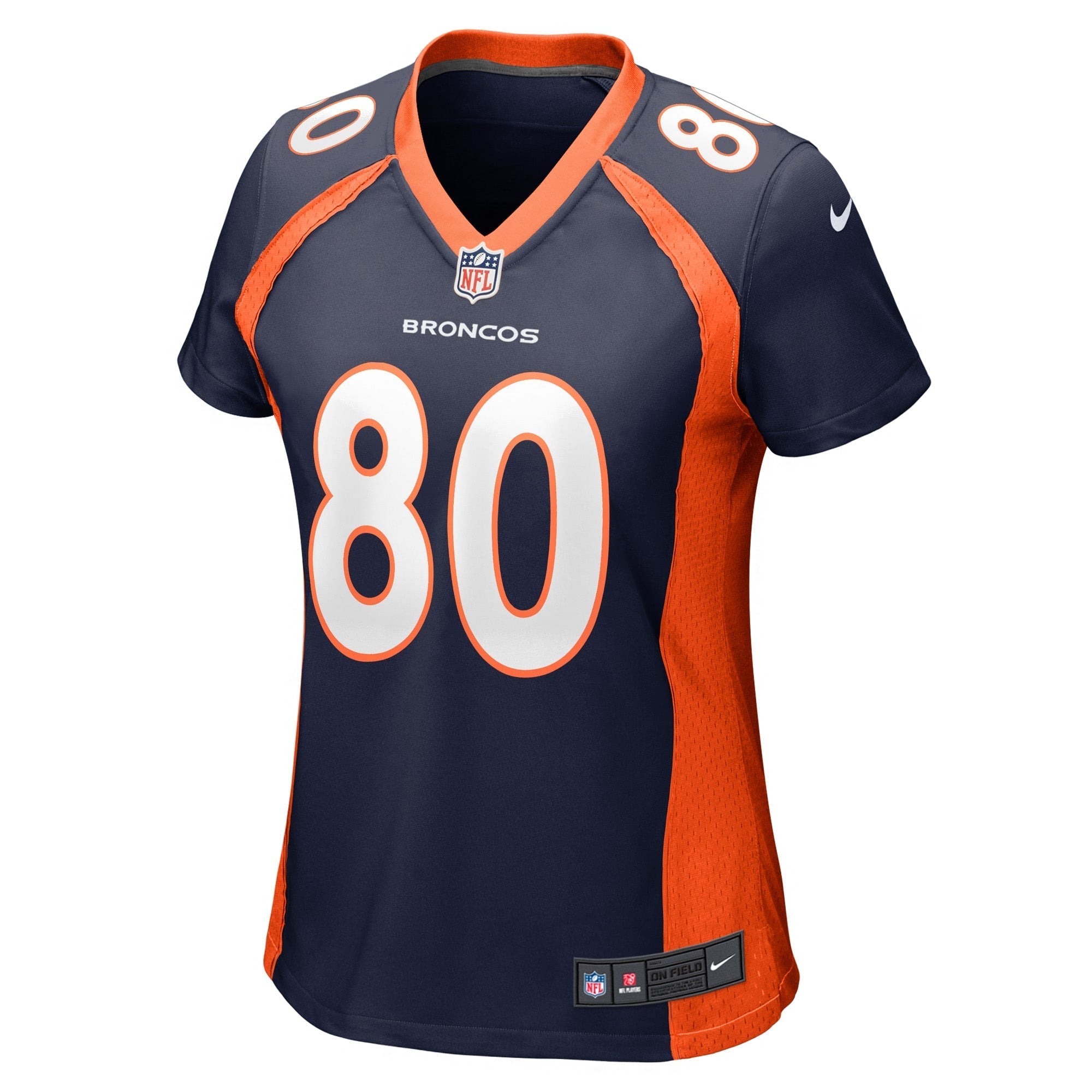 Women's Nike Rod Smith Navy Denver Broncos Retired Player Jersey