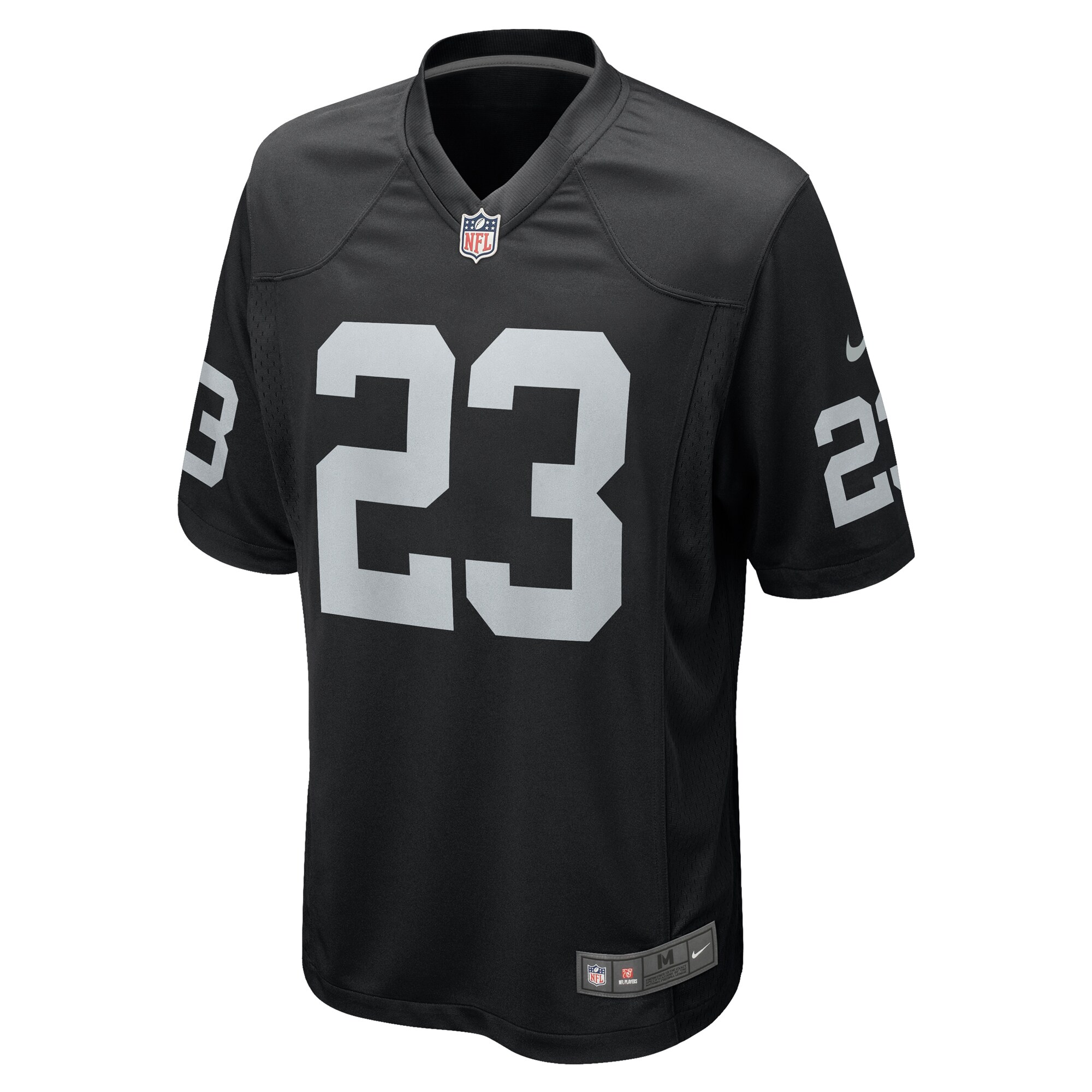 David Long Jr. Las Vegas Raiders Nike Team Game Jersey -  Black
