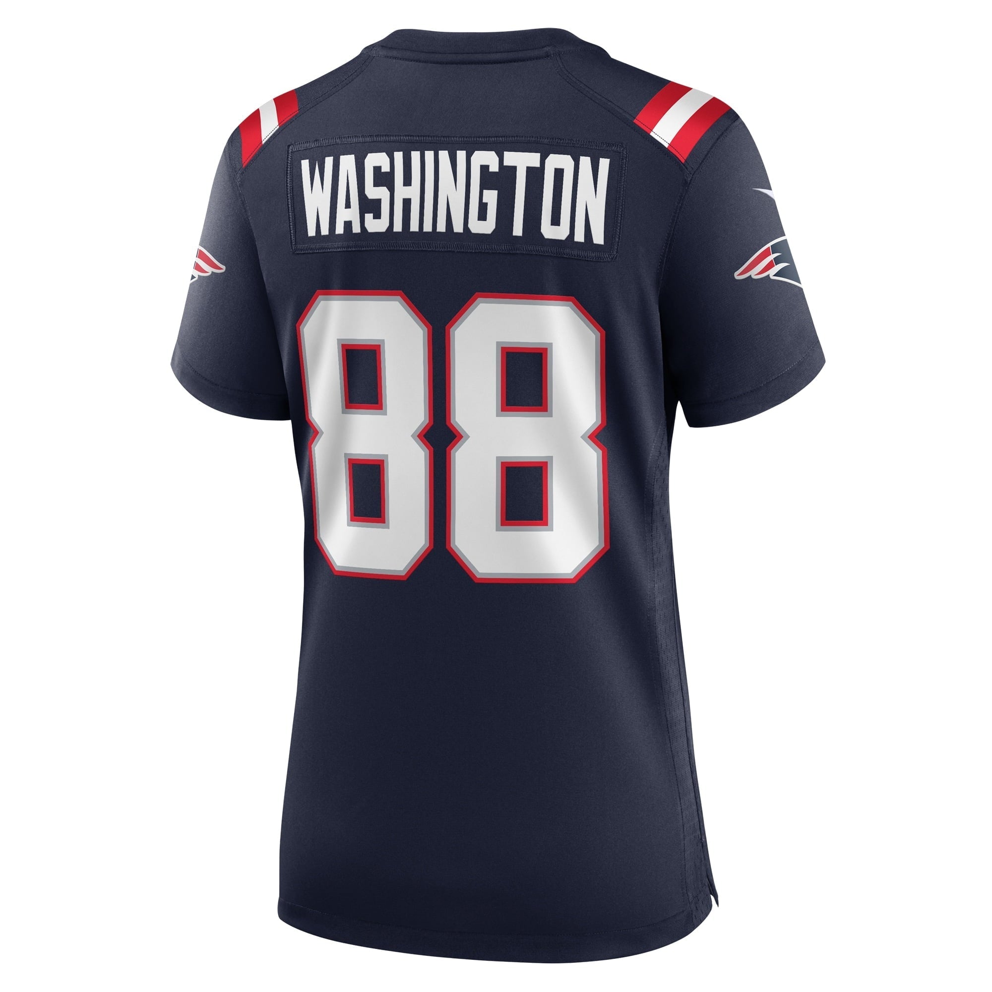 Women's Nike Scotty Washington Navy New England Patriots Home Game Player Jersey