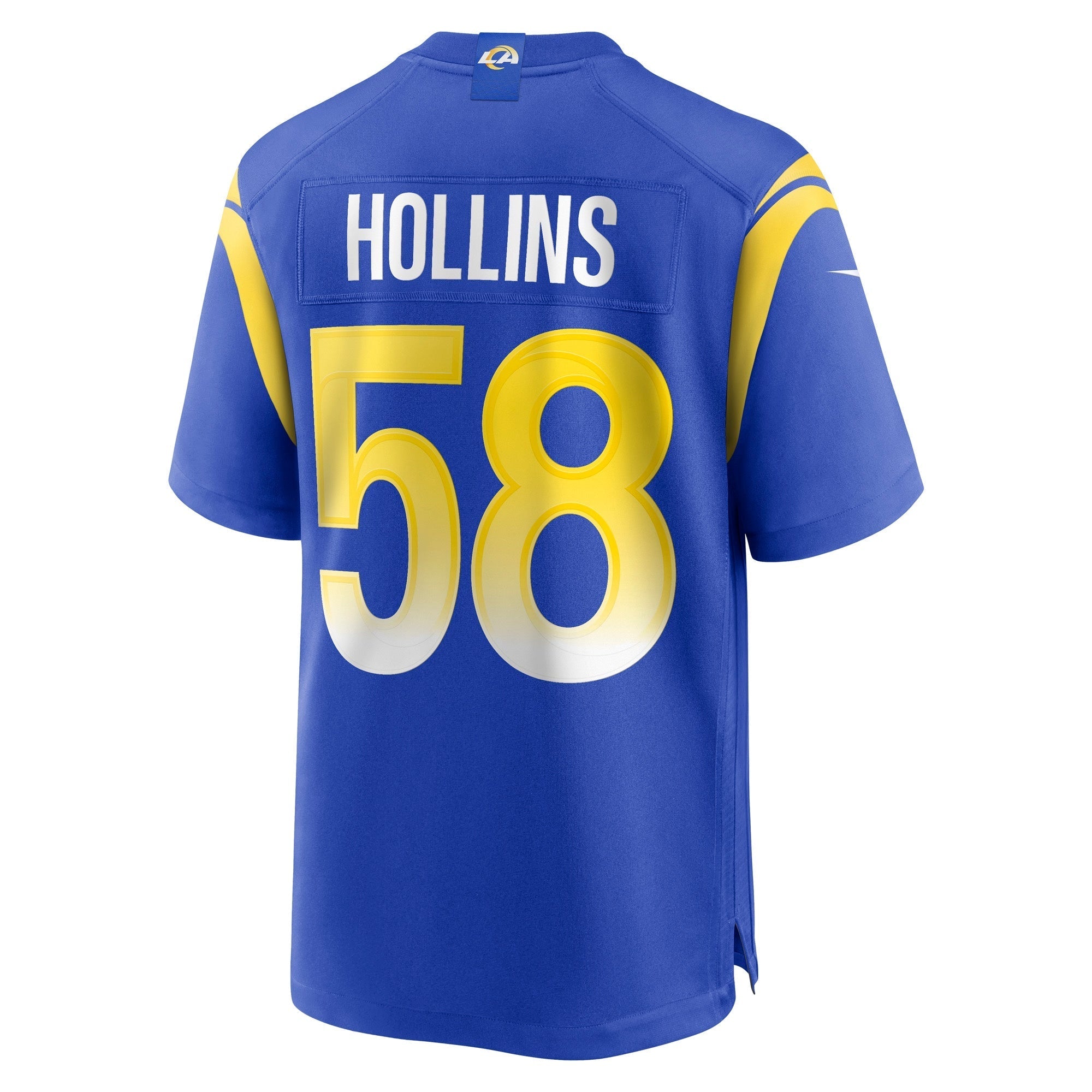 Men's Nike Justin Hollins Royal Los Angeles Rams Game Jersey