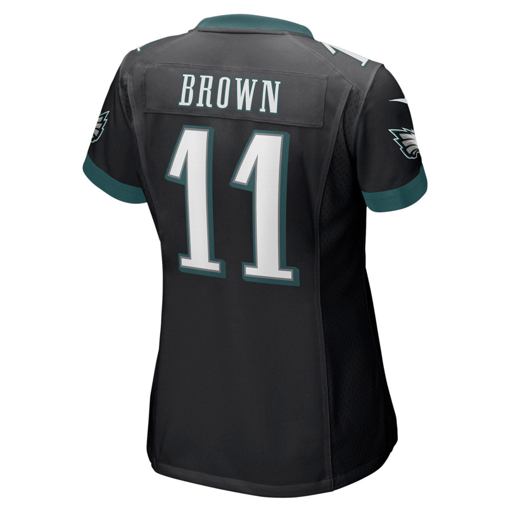 Women's Philadelphia Eagles A.J. Brown Player Game Jersey Black