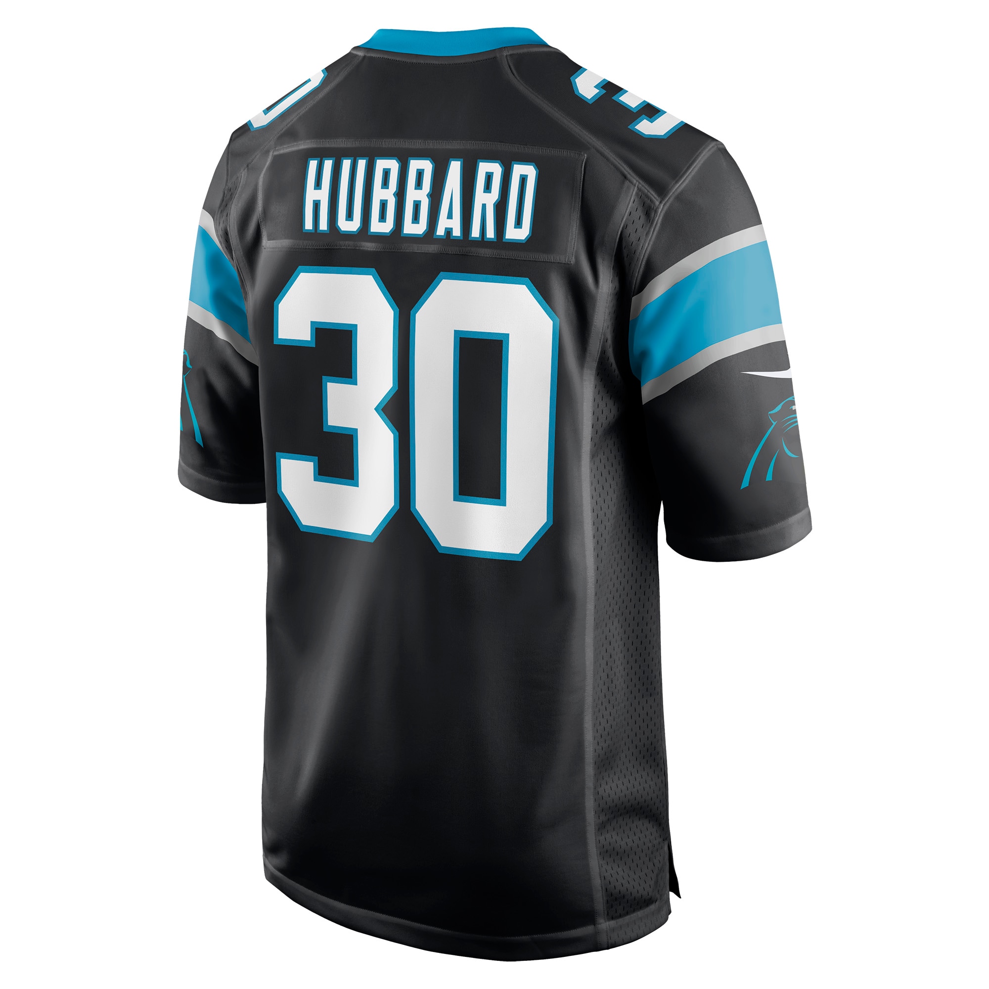 Chuba Hubbard Carolina Panthers Nike Game Jersey - Black
