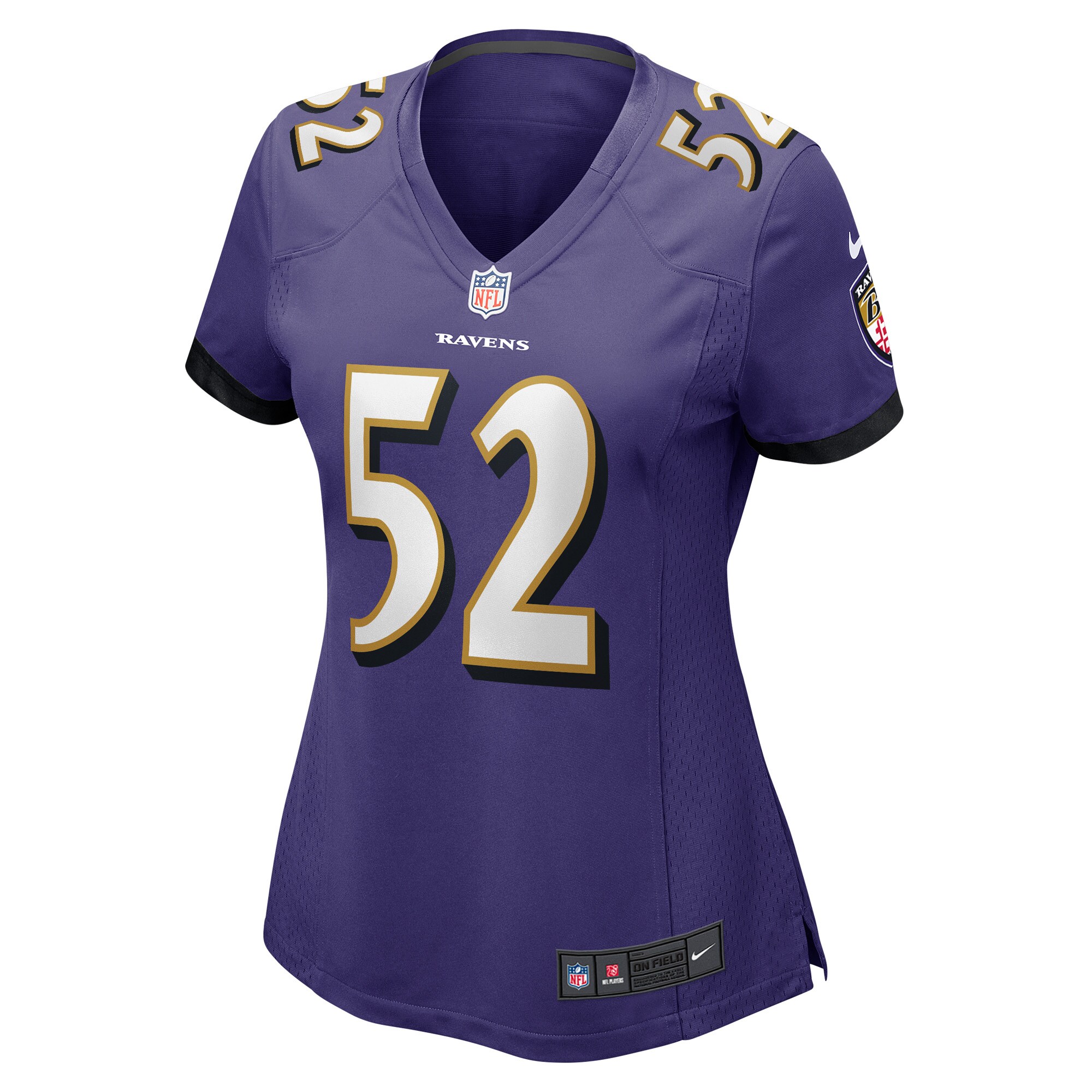 Ray Lewis Baltimore Ravens Nike Women's Retired Player Jersey - Purple