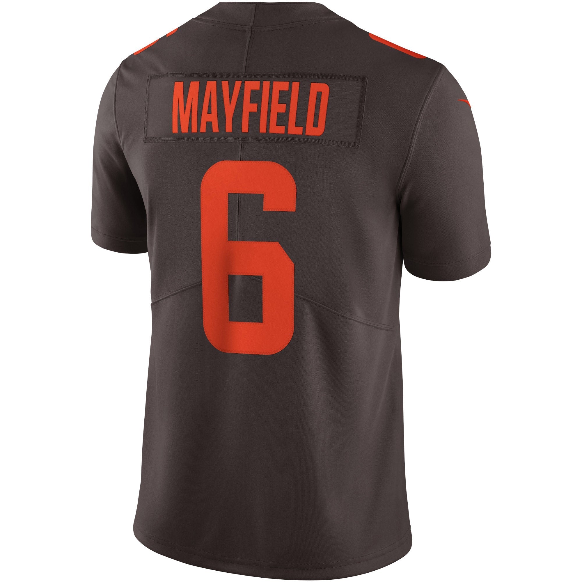 Men's Nike Baker Mayfield Brown Cleveland Browns Alternate Vapor Limited Jersey