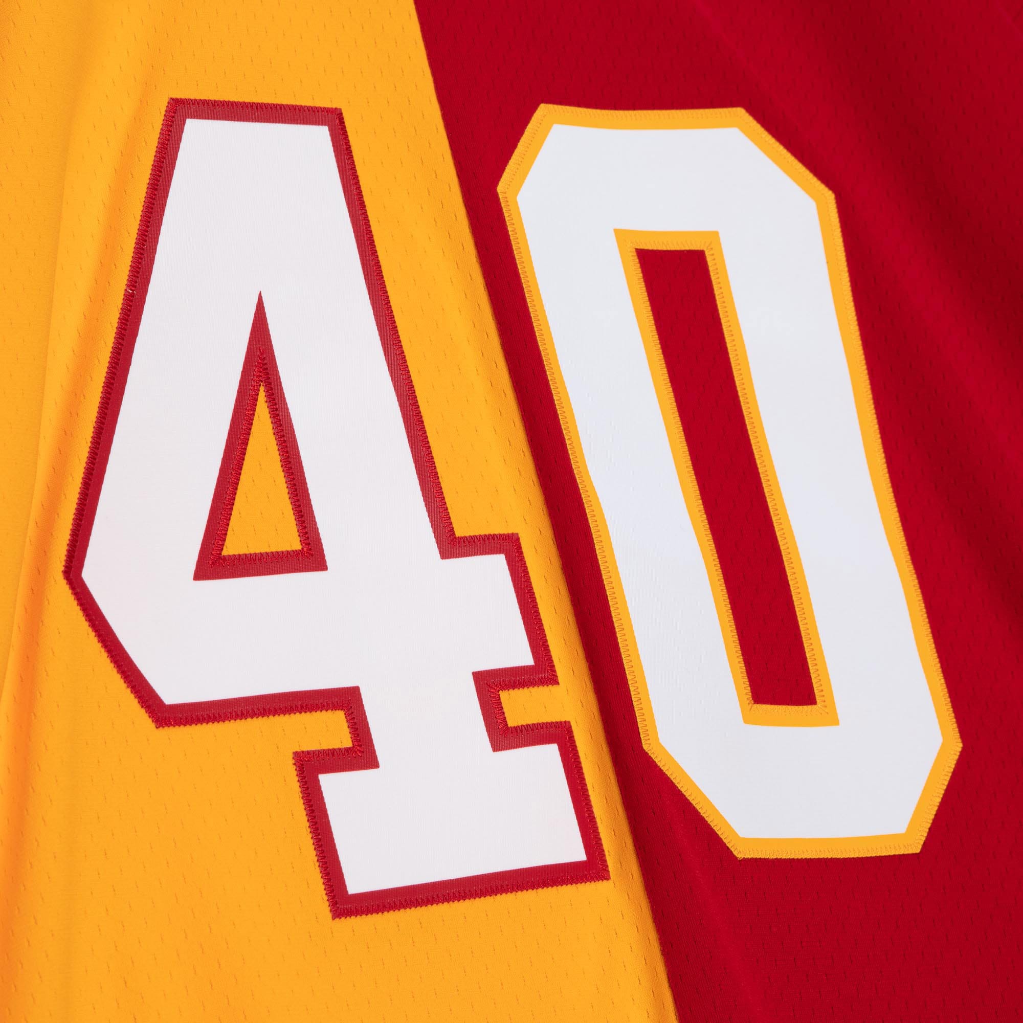 Mike Alstott Tampa Bay Buccaneers Mitchell & Ness 1996 Split Legacy Replica Jersey - Orange/Red