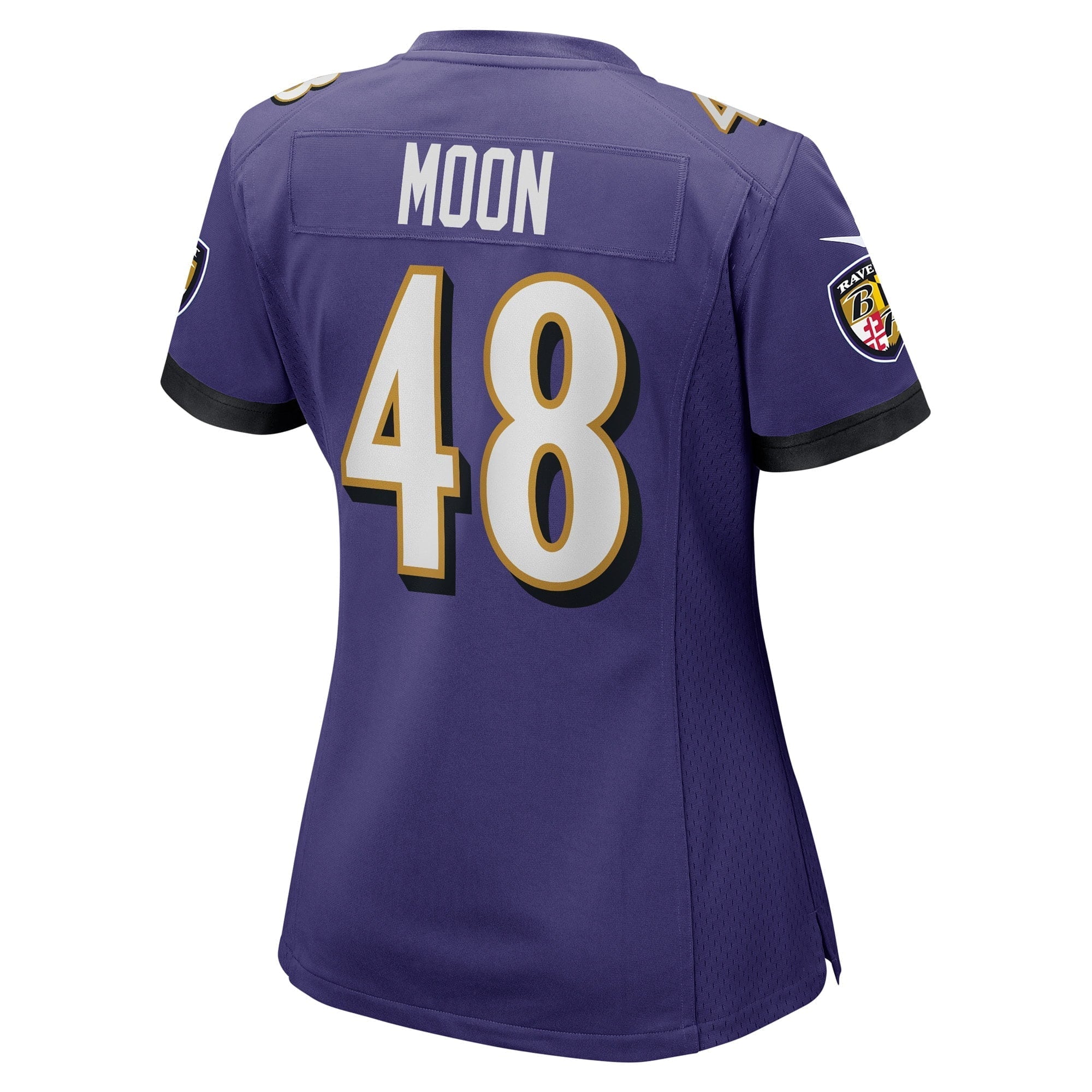 Women's Nike Jeremiah Moon Purple Baltimore Ravens Game Player Jersey