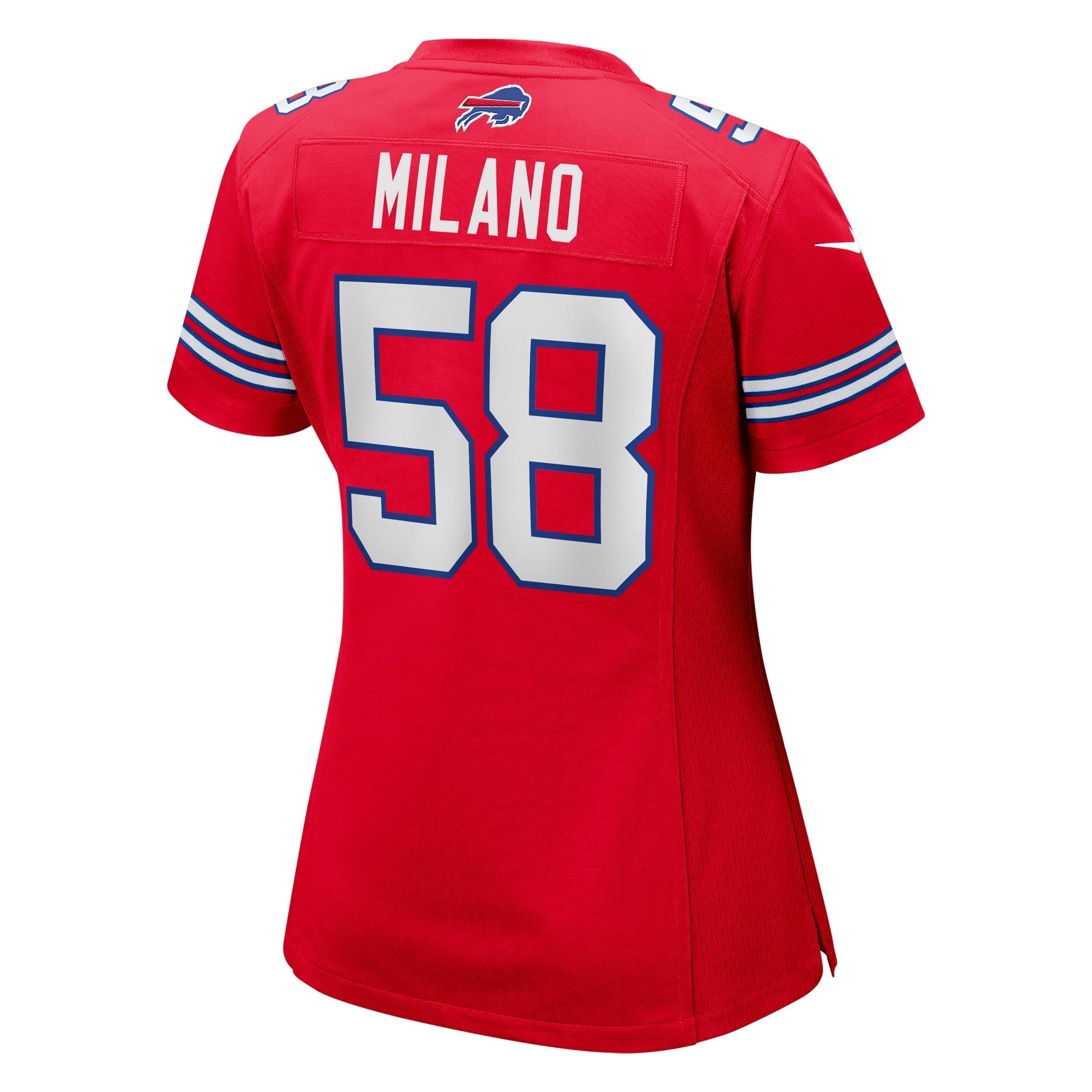 Women's Nike Matt Milano Red Buffalo Bills Alternate Game Jersey