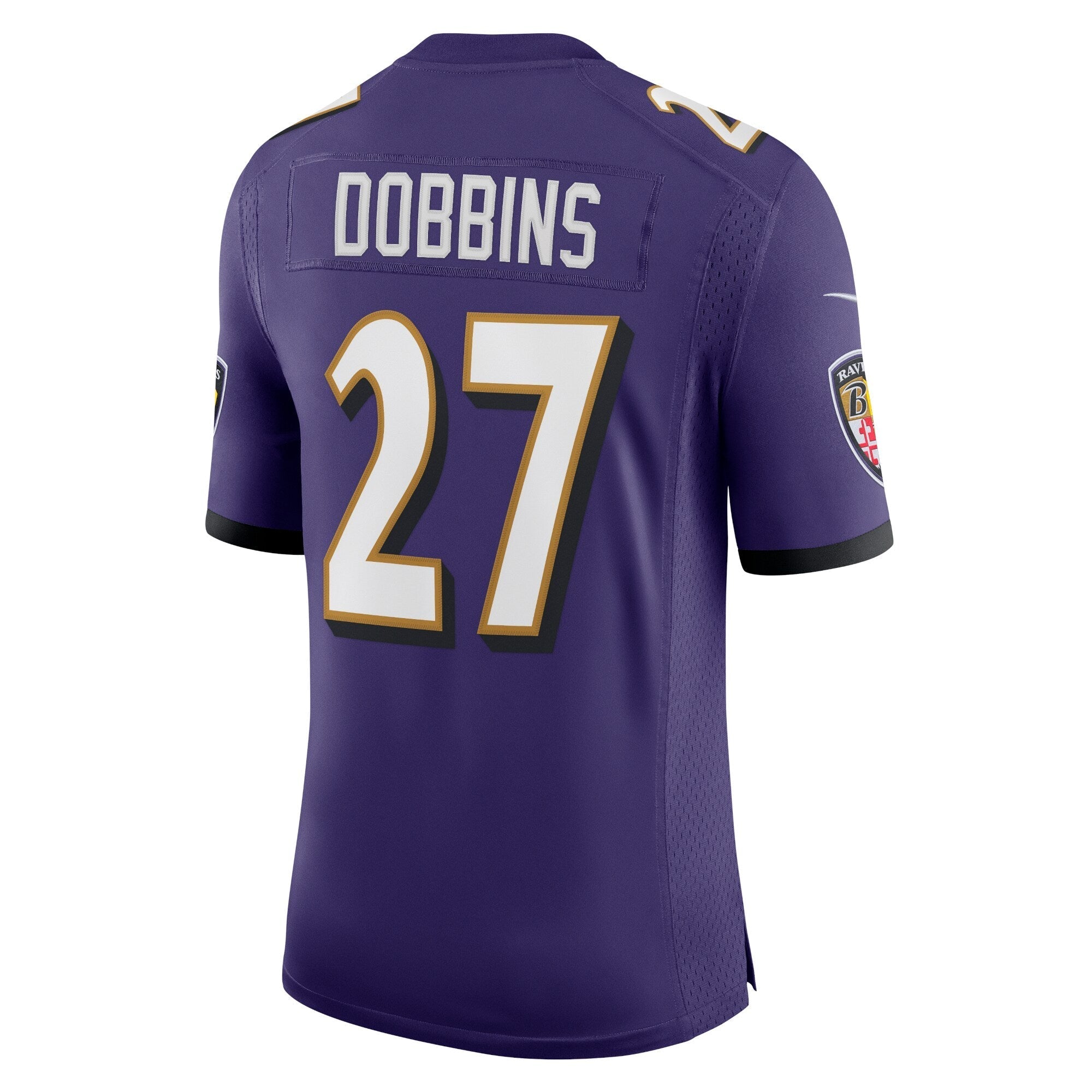 Men's Nike J.K. Dobbins Purple Baltimore Ravens Vapor Limited Jersey