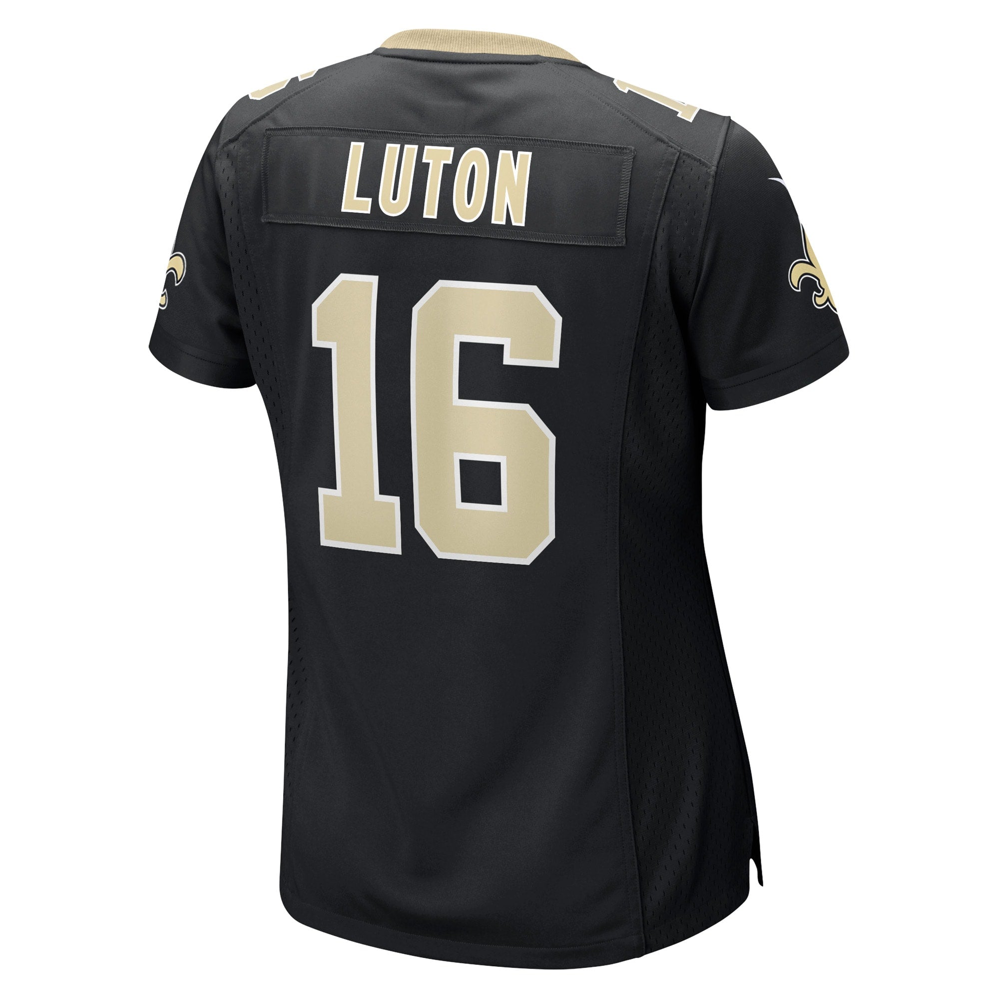 Women's Nike Jake Luton Black New Orleans Saints Game Player Jersey