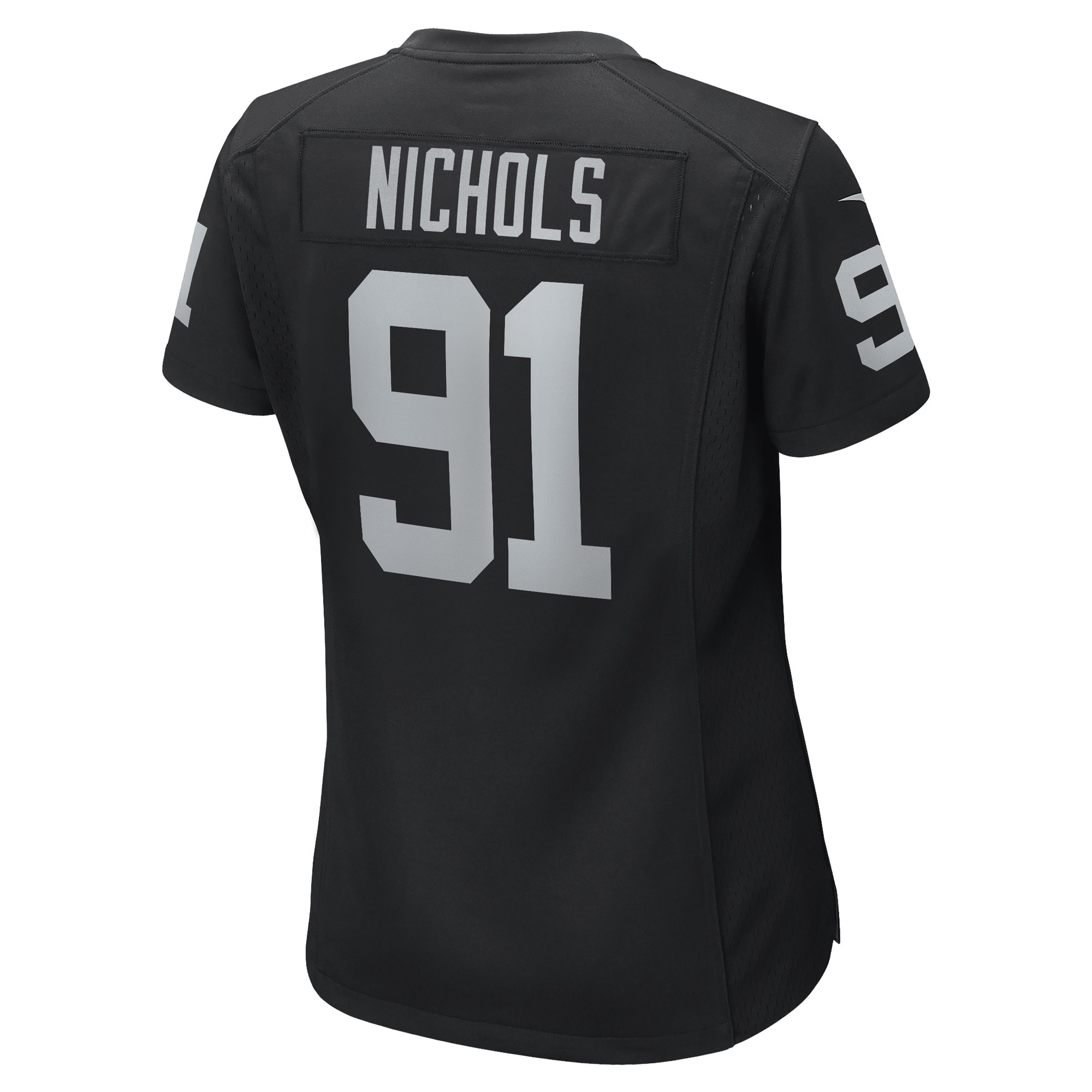 Bilal Nichols Las Vegas Raiders Nike Women's Game Player Jersey - Black