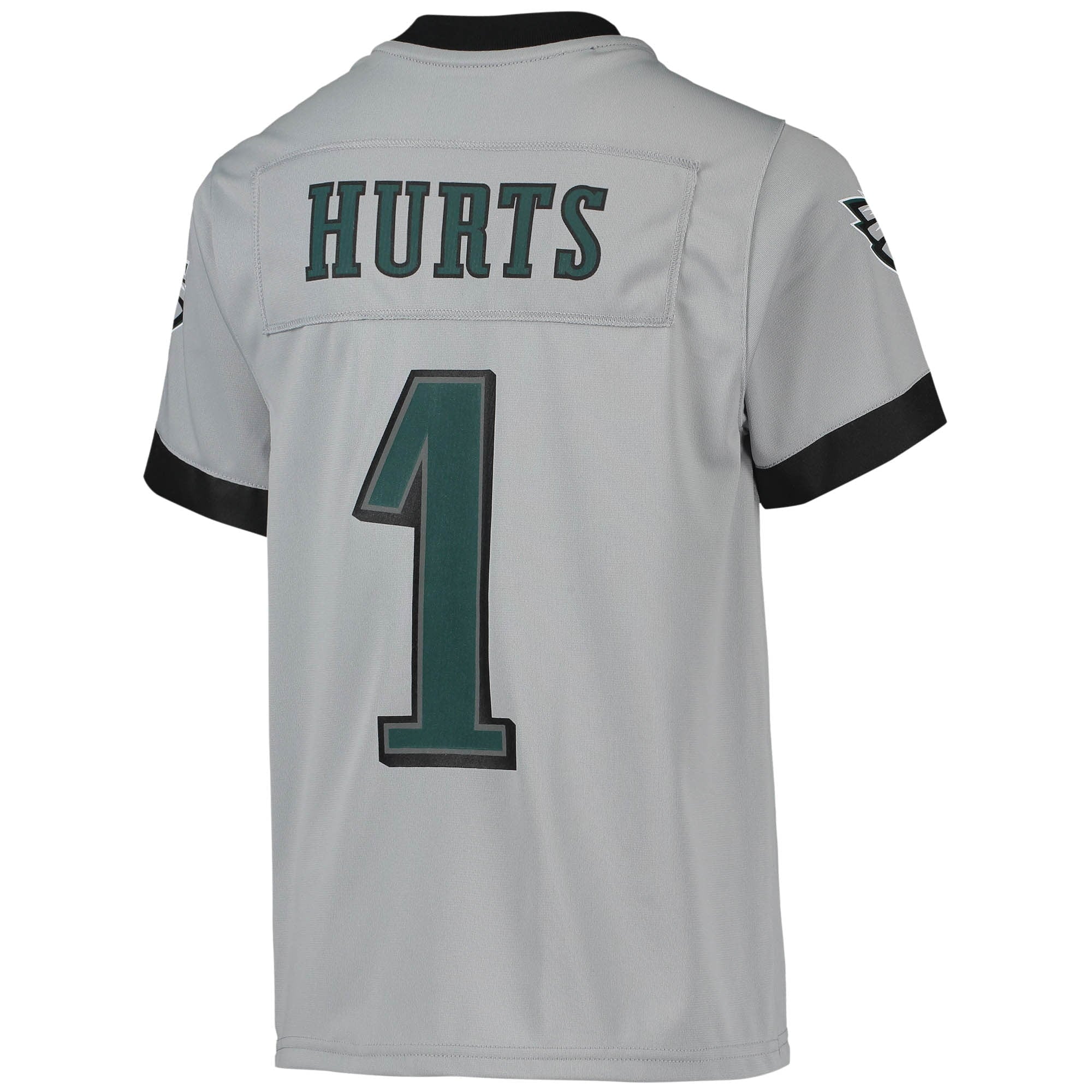 Youth Nike Jalen Hurts Silver Philadelphia Eagles Inverted Team Game Jersey